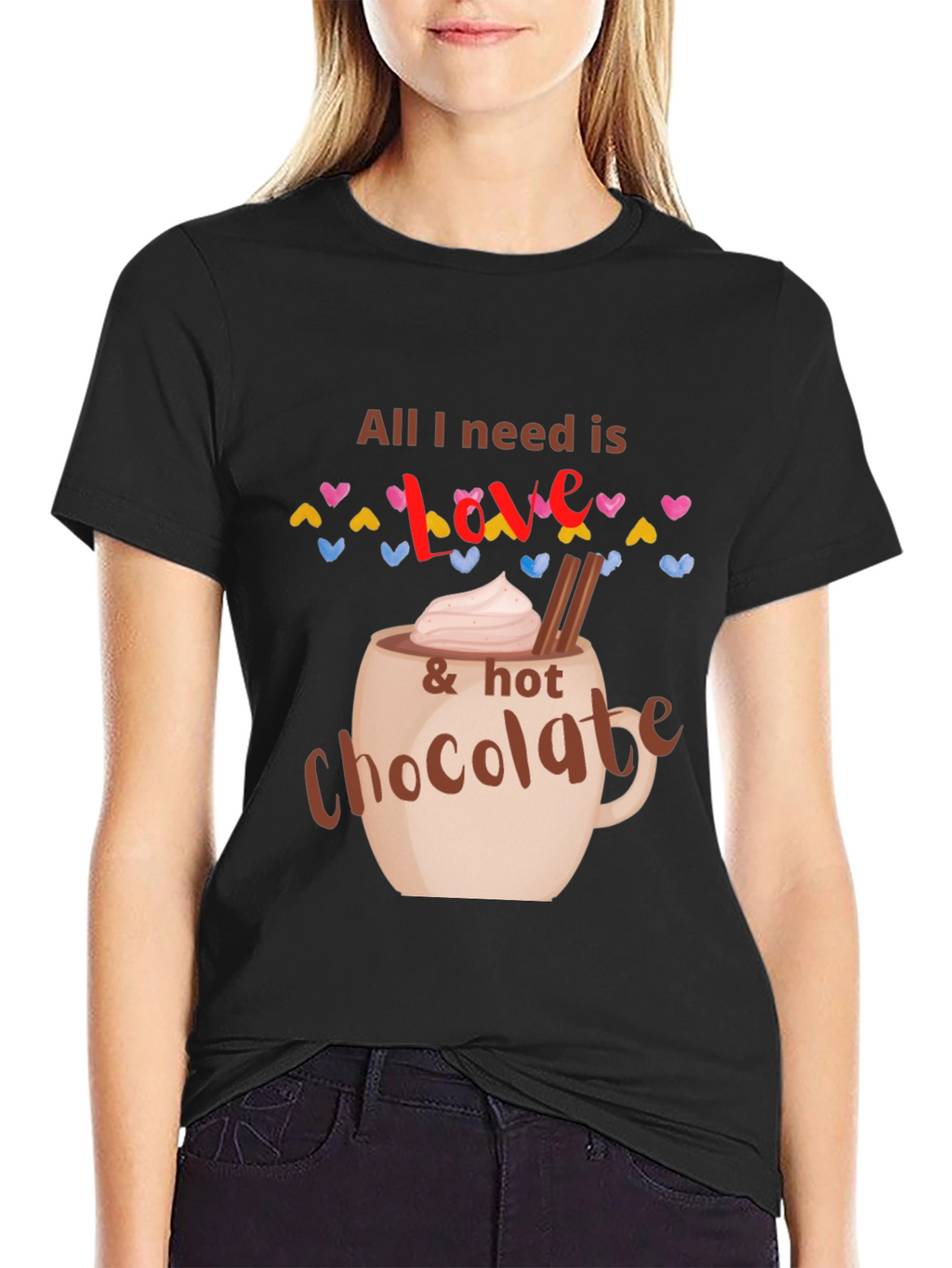 Love & Hot Chocolate Graphic Tee