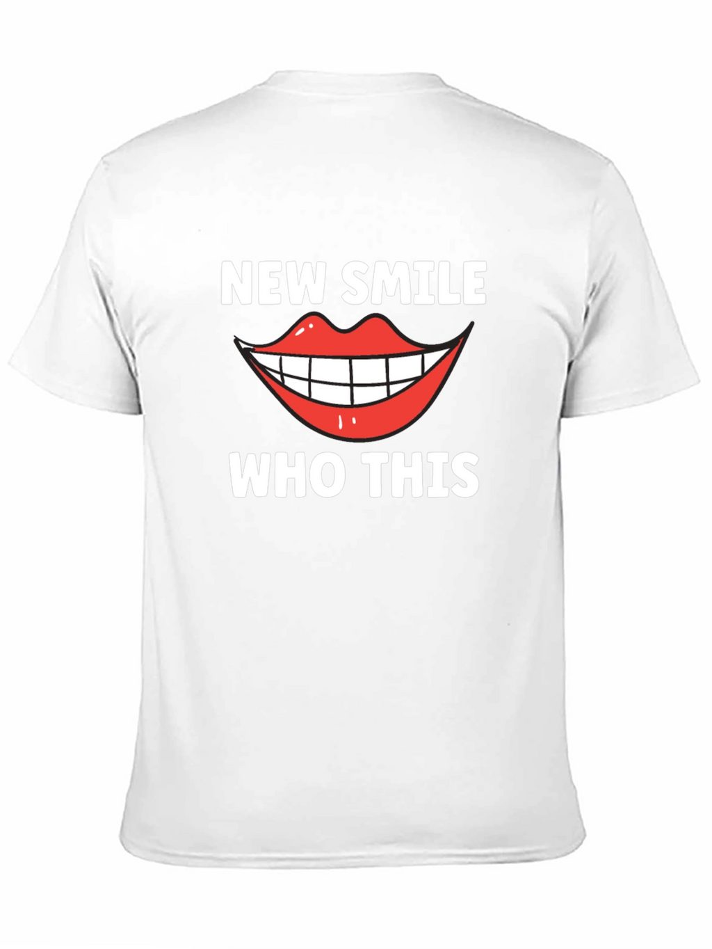 New Smile Who Dis Funny Graphic Tee