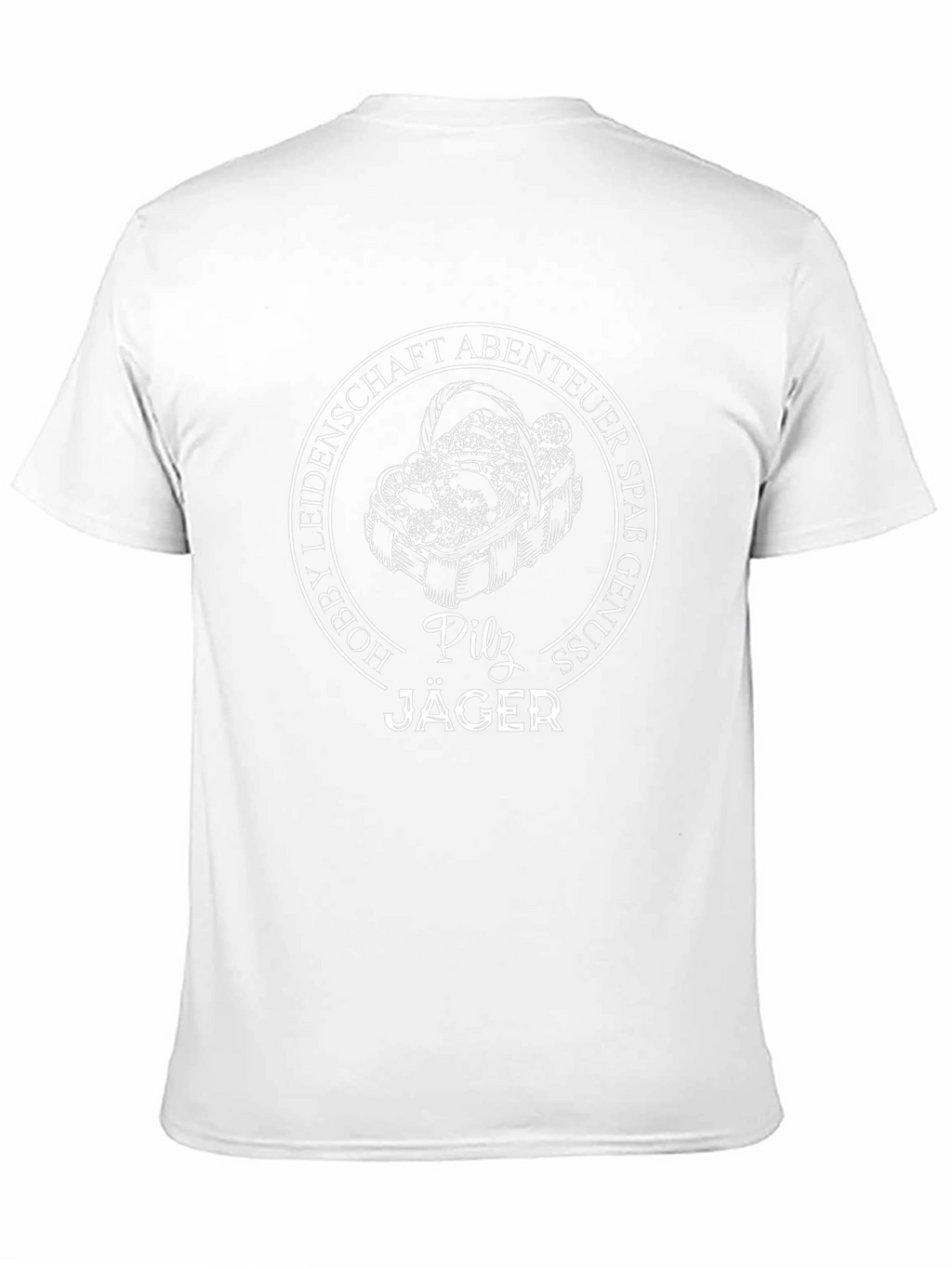 Pilz Jäger Mushroom Hunter Graphic T-Shirt