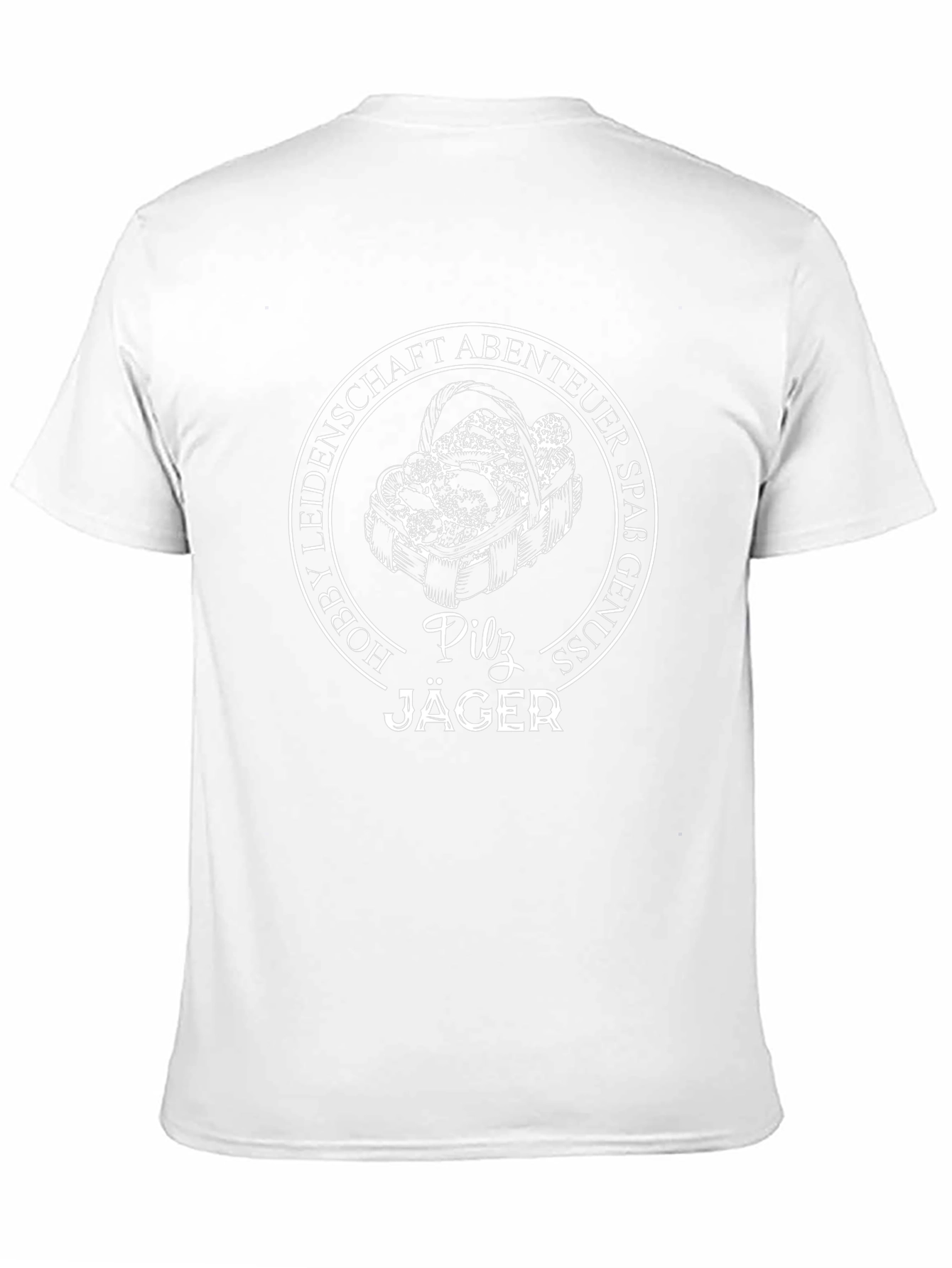 Pilz Jäger Mushroom Hunter Graphic T-Shirt