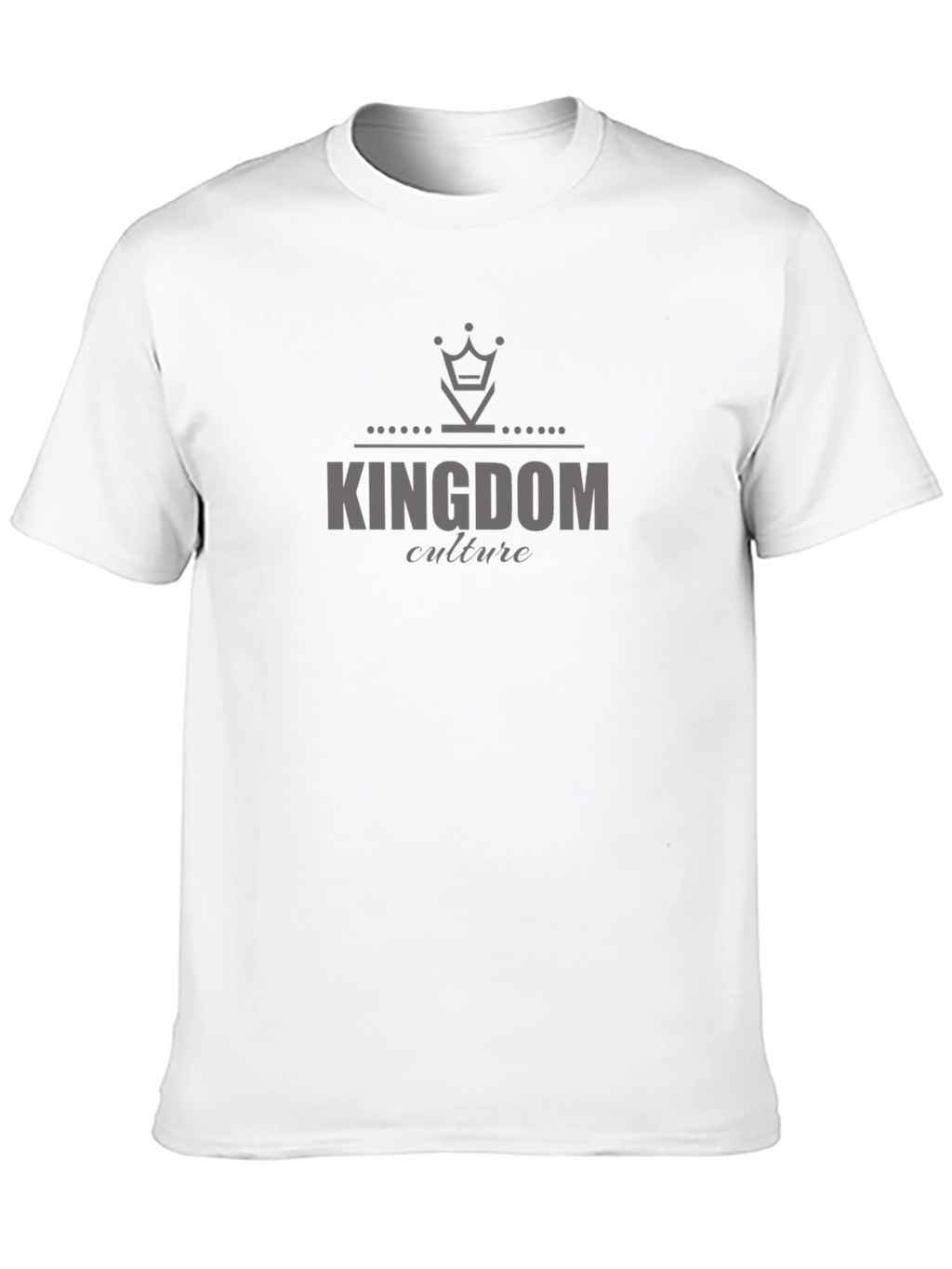 Kingdom Culture Graphic Print Black T-Shirt