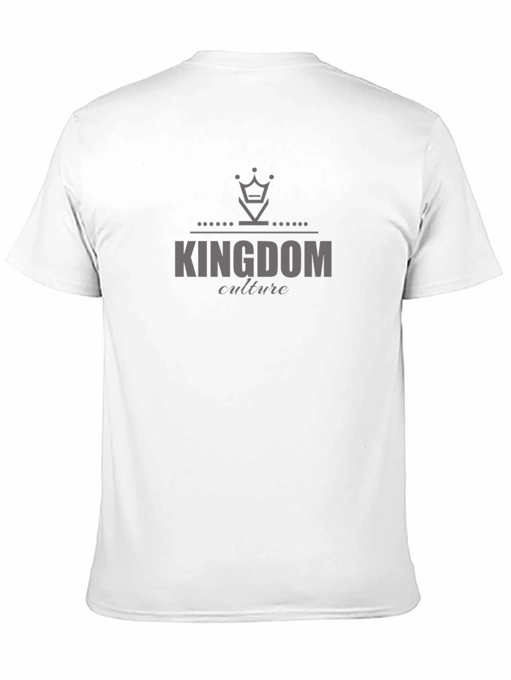 Kingdom Culture Graphic Print Black T-Shirt