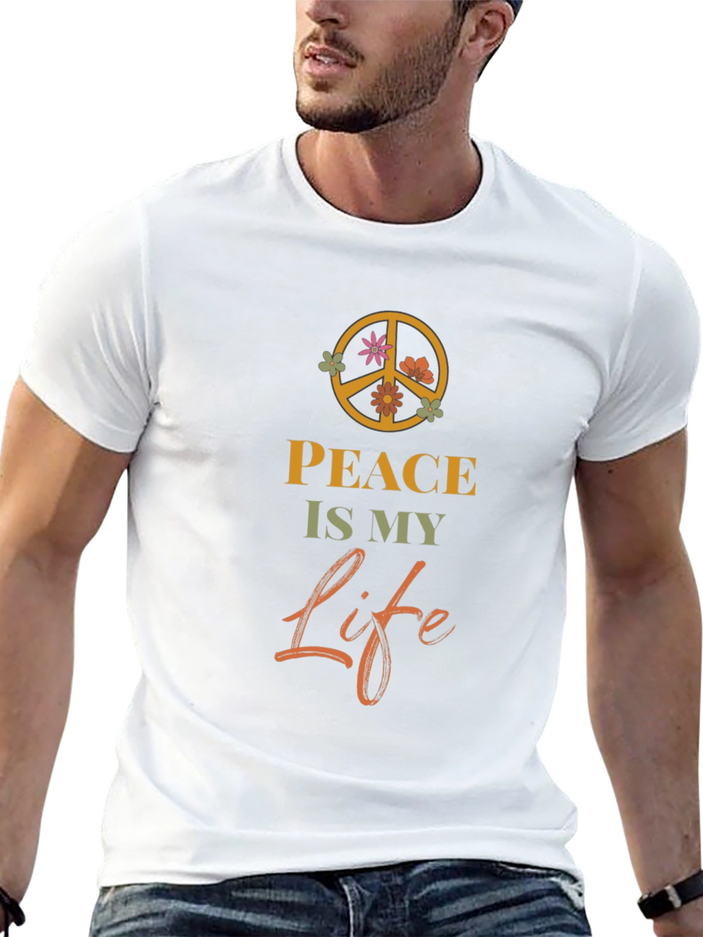 Peace Is My Life Graphic Tee