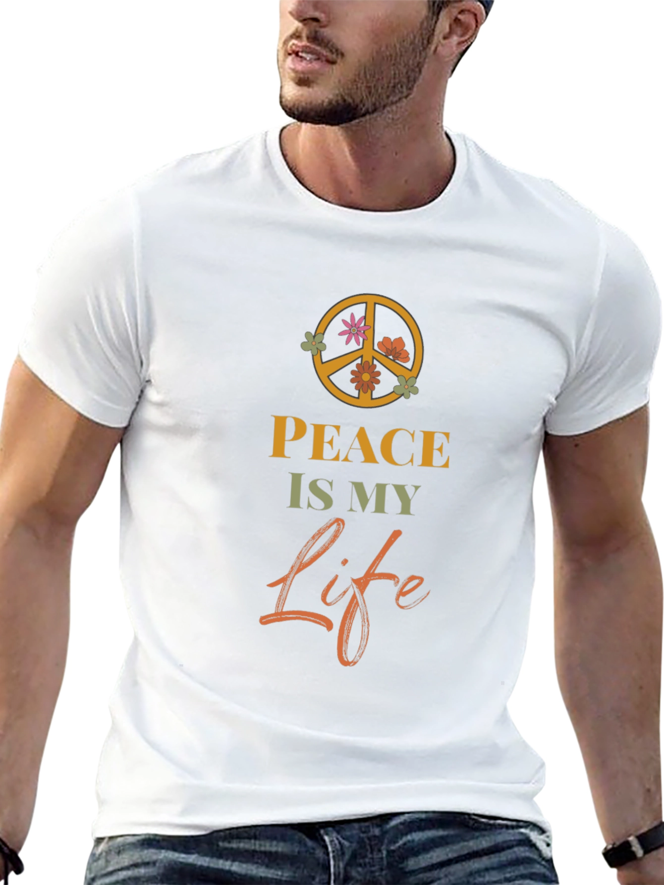Peace Is My Life Graphic Tee