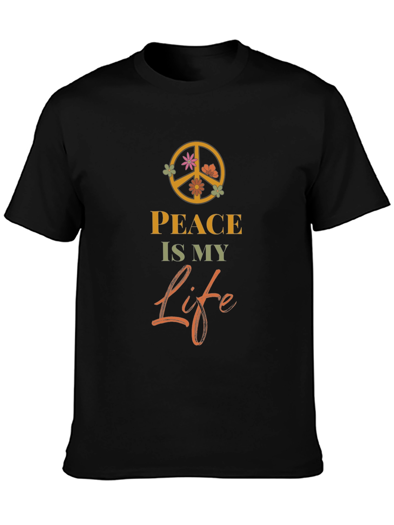 Peace Is My Life Graphic Tee