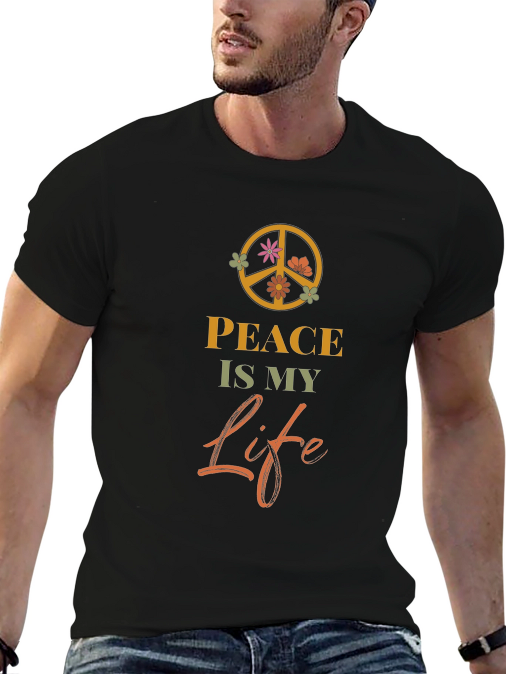 Peace Is My Life Graphic Tee