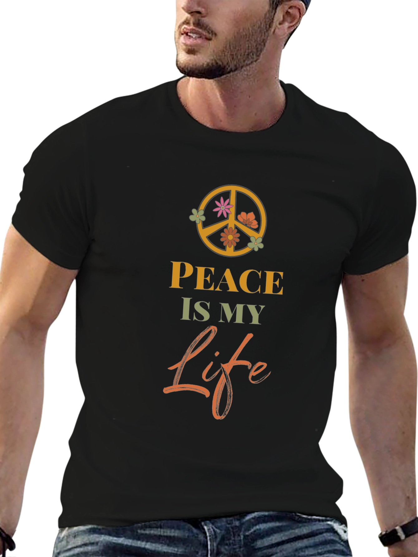 Peace Is My Life Graphic Tee