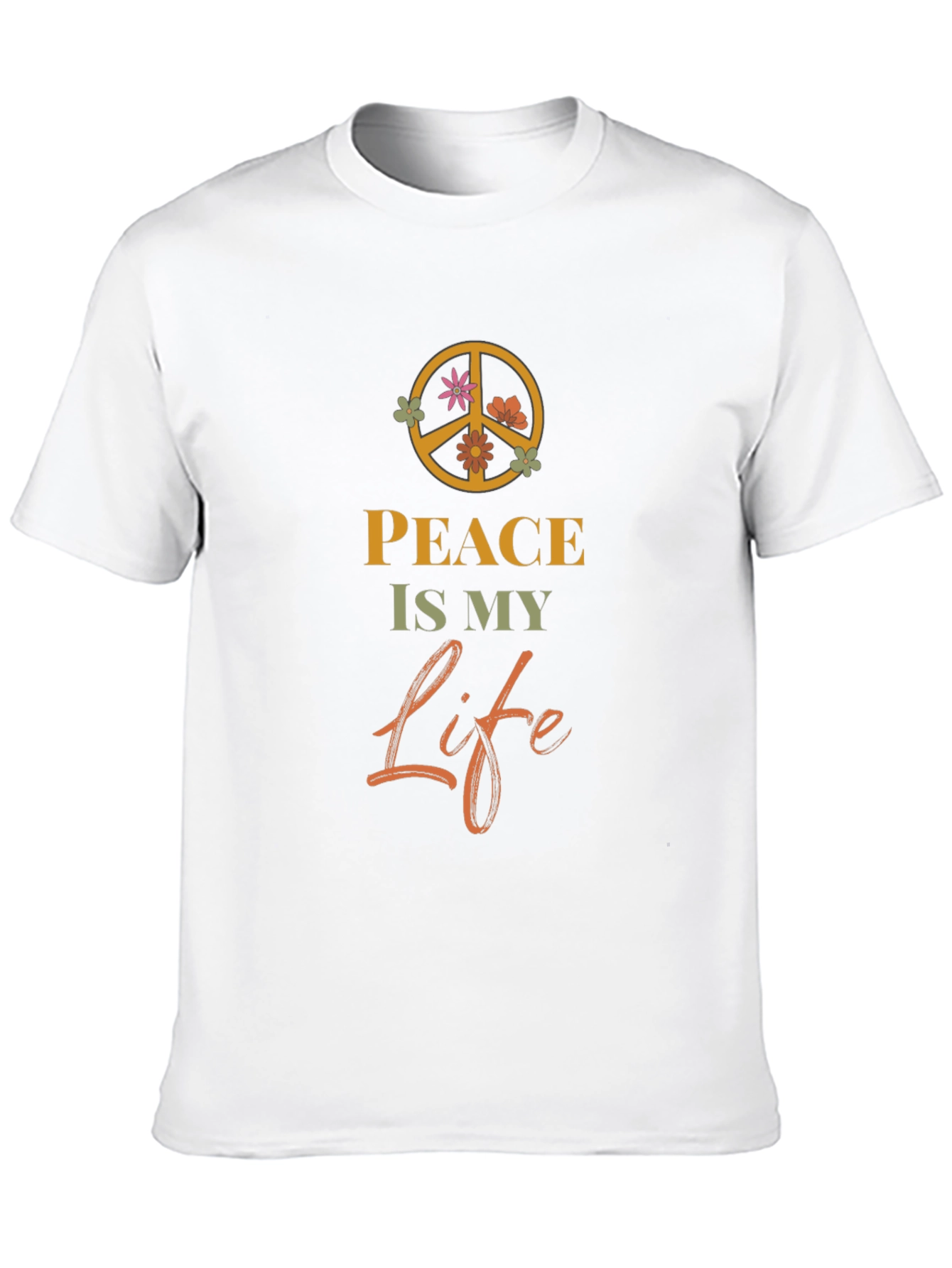 Peace Is My Life Graphic Tee