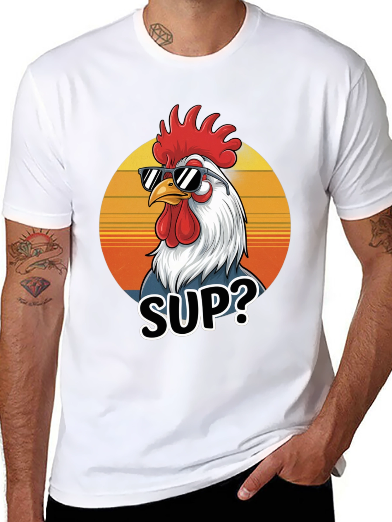 Cool Chicken Graphic Tee