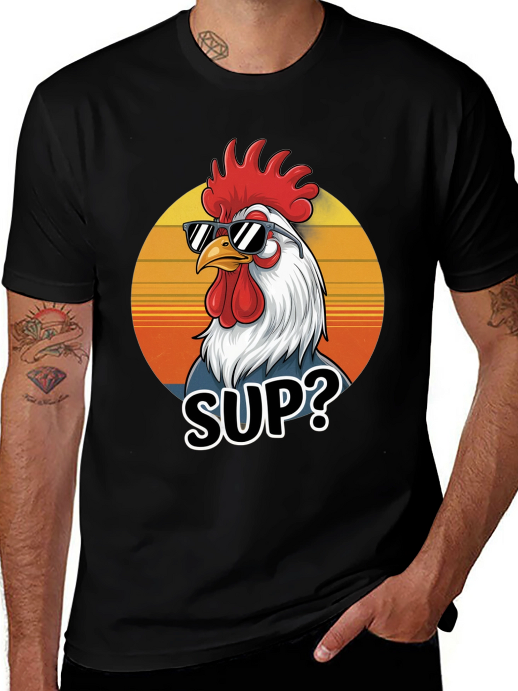 Cool Chicken Graphic Tee