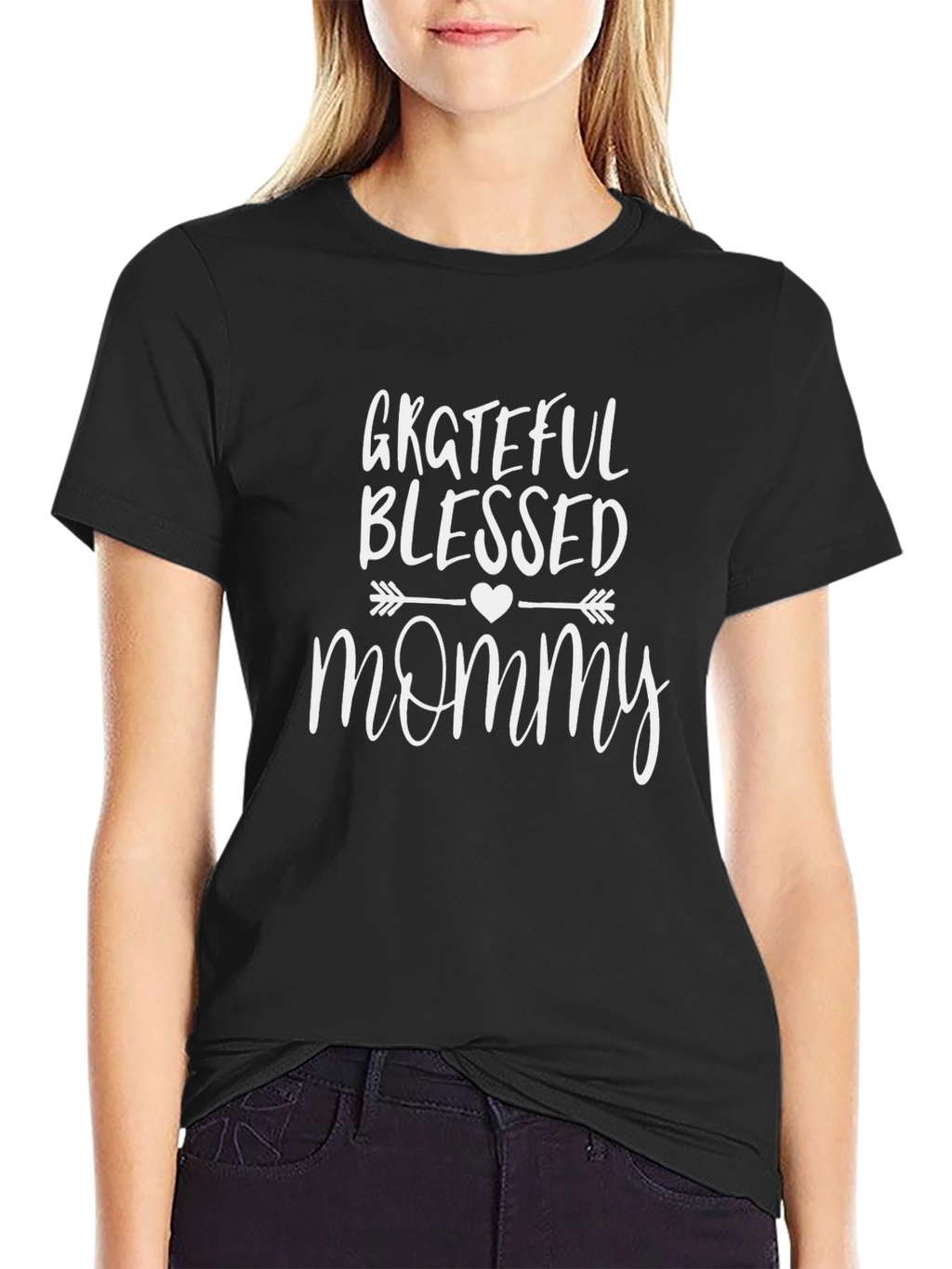 Grateful Blessed Mommy T-Shirt