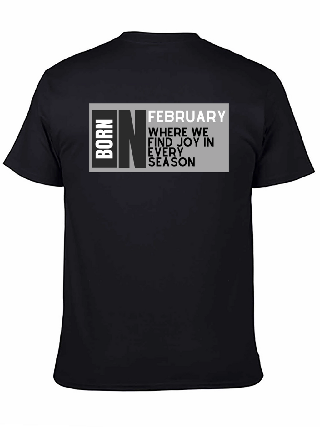 Born in February T-Shirt