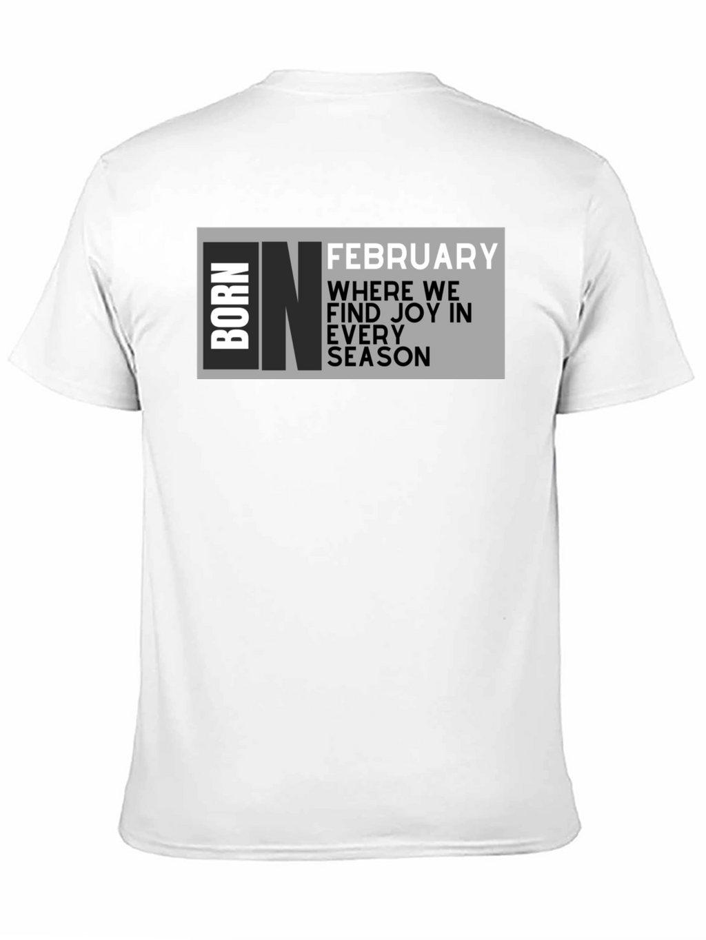 Born in February T-Shirt
