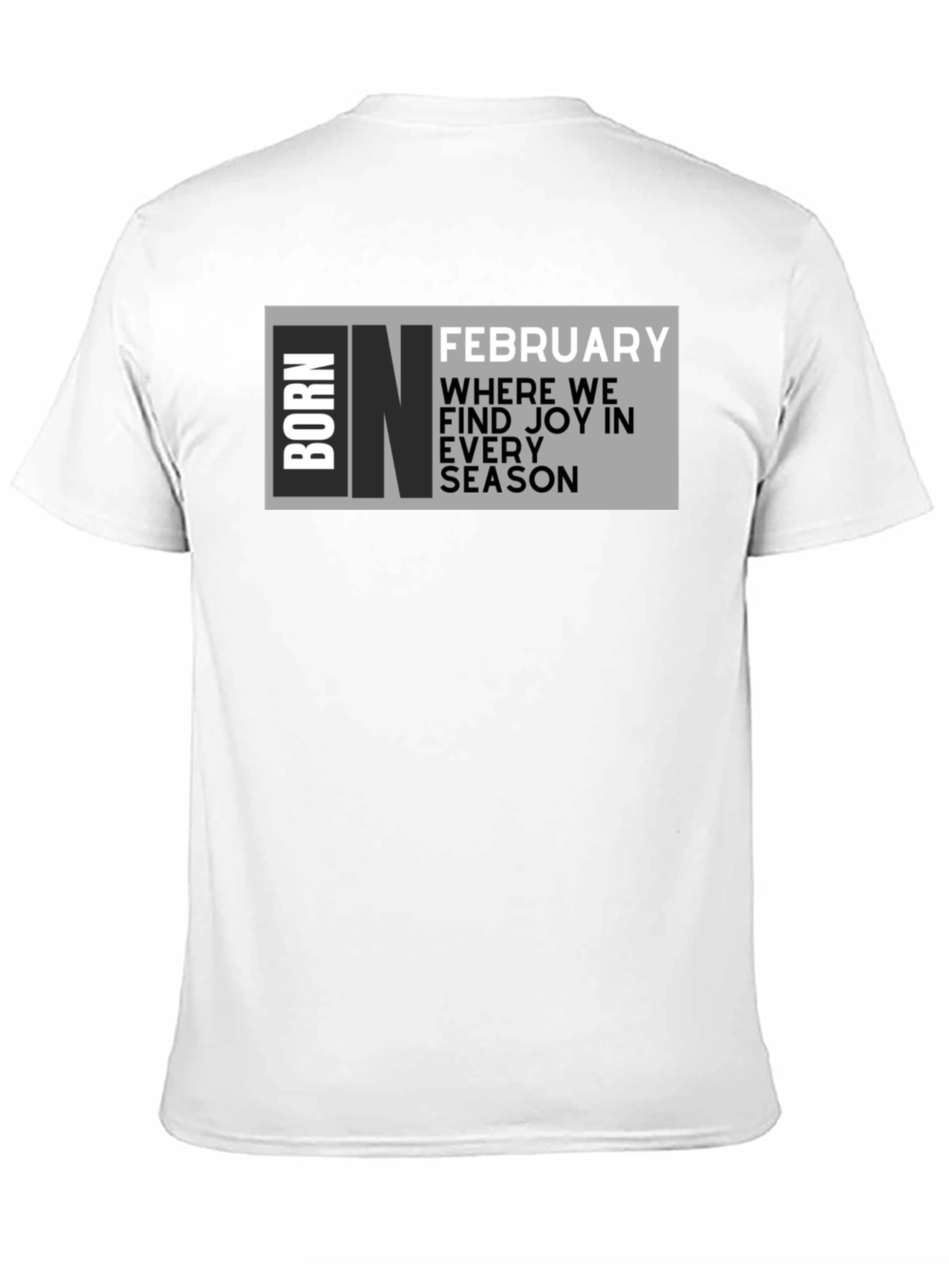 Born in February T-Shirt