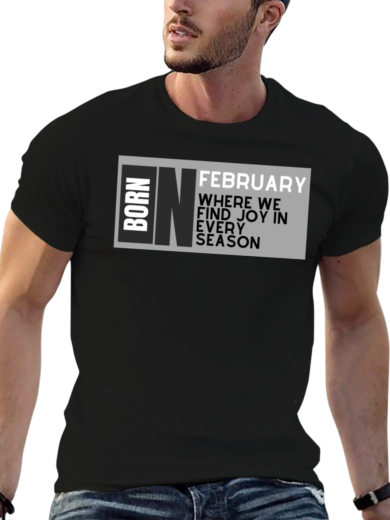 Born in February T-Shirt