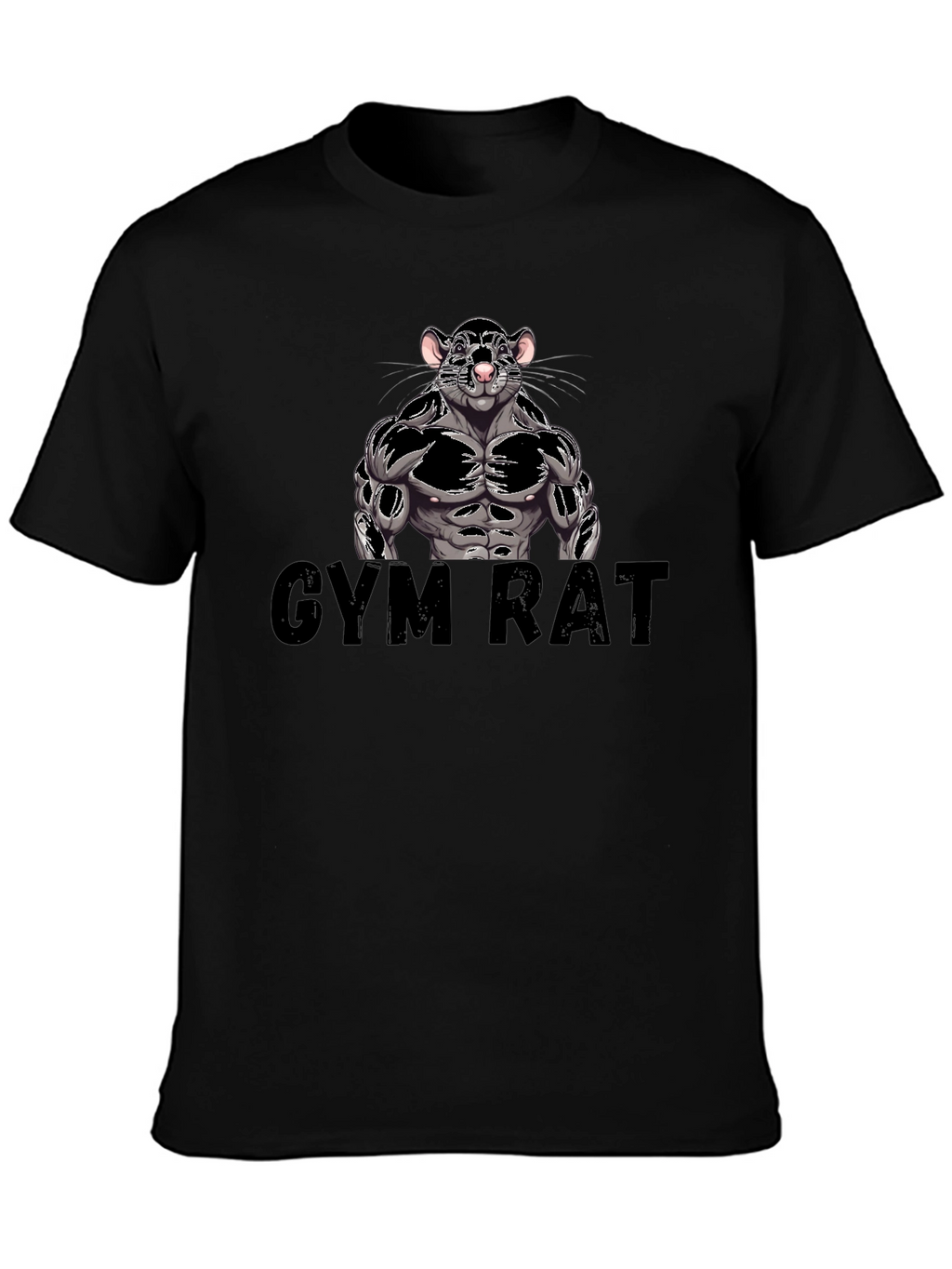 Gym Rat T-Shirt - Workout Motivation