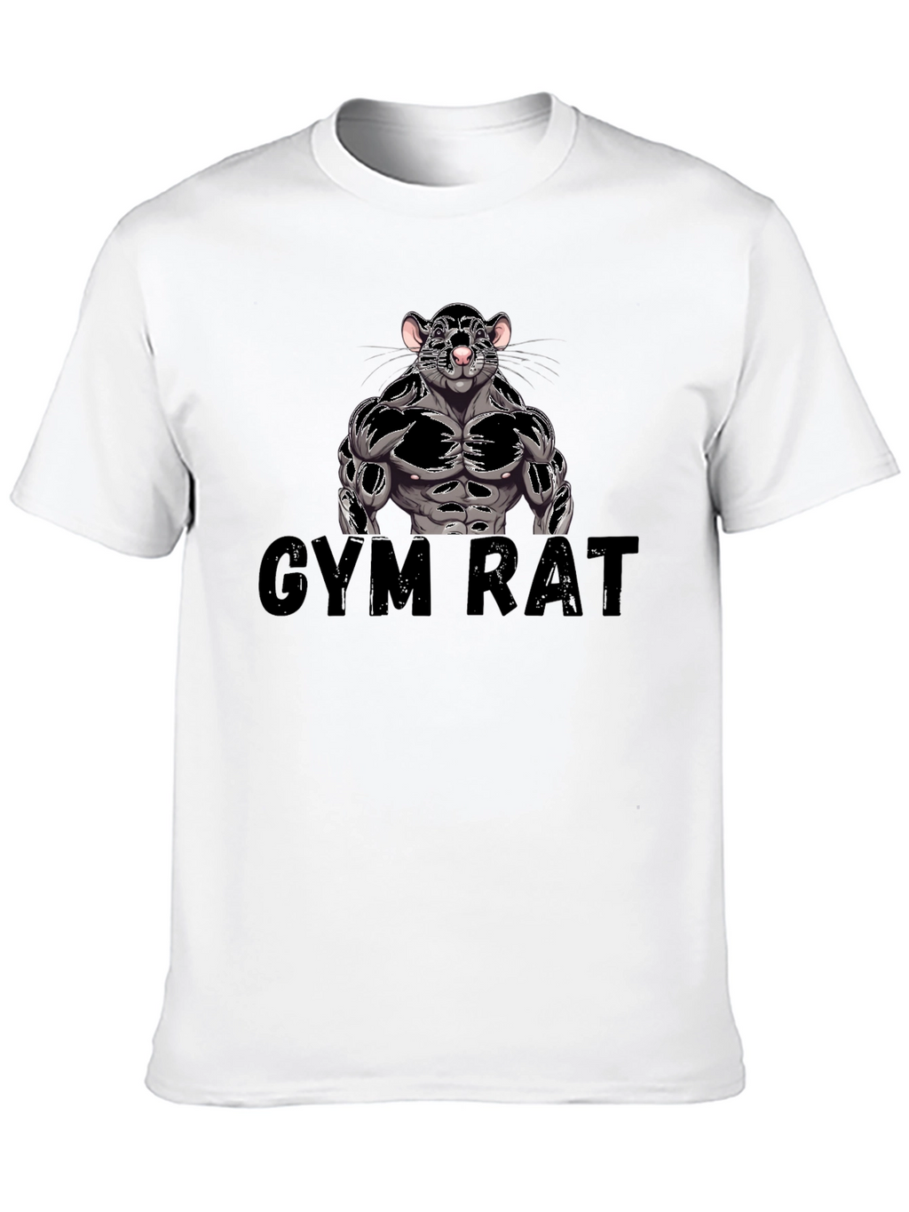 Gym Rat T-Shirt - Workout Motivation
