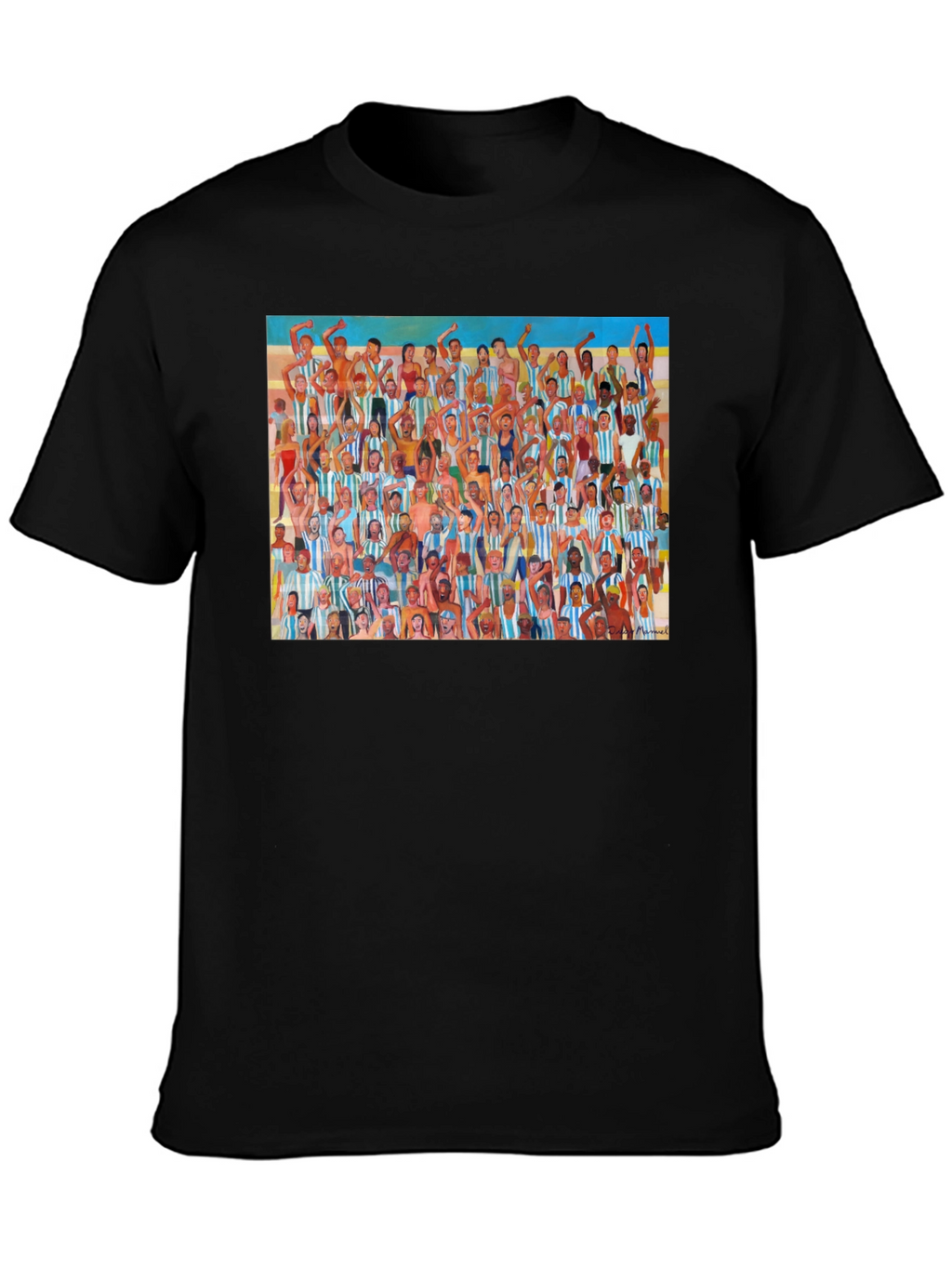 Argentina Soccer Fans Graphic T-Shirt