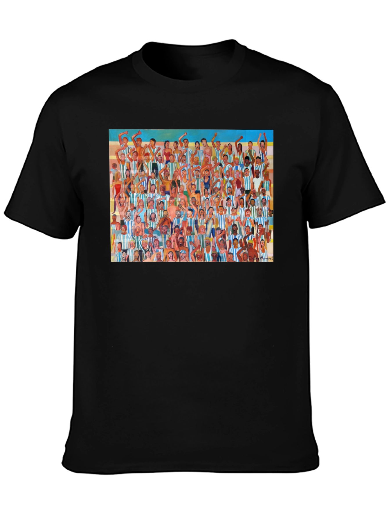 Argentina Soccer Fans Graphic T-Shirt