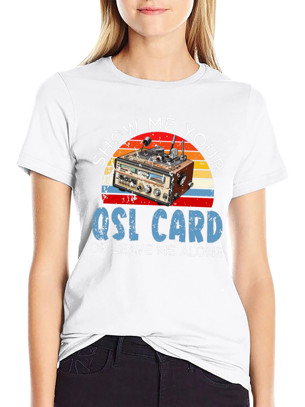 Show Me Your QSL Card T-Shirt