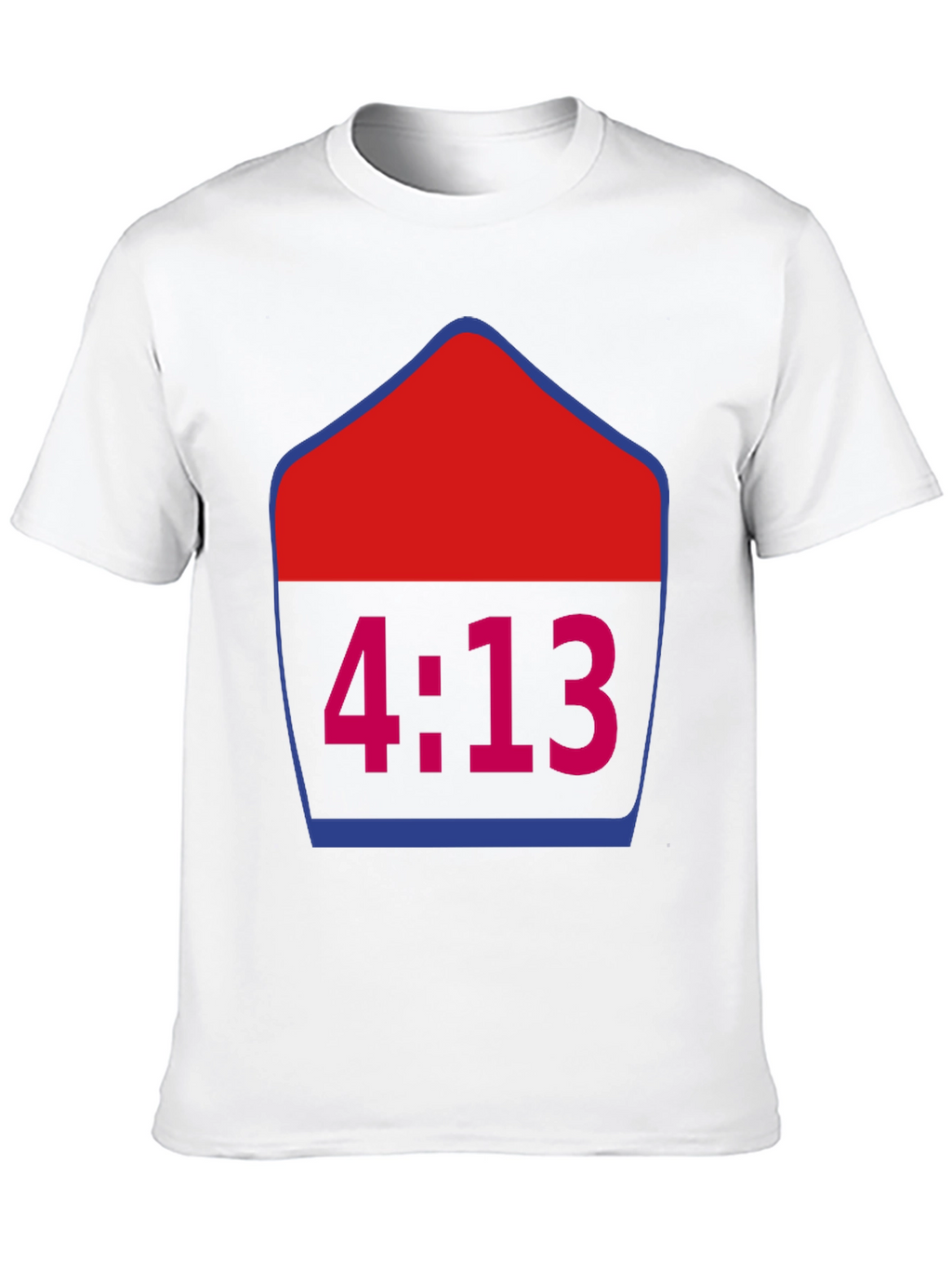 4:13 Graphic Tee - Trendy Black T-Shirt