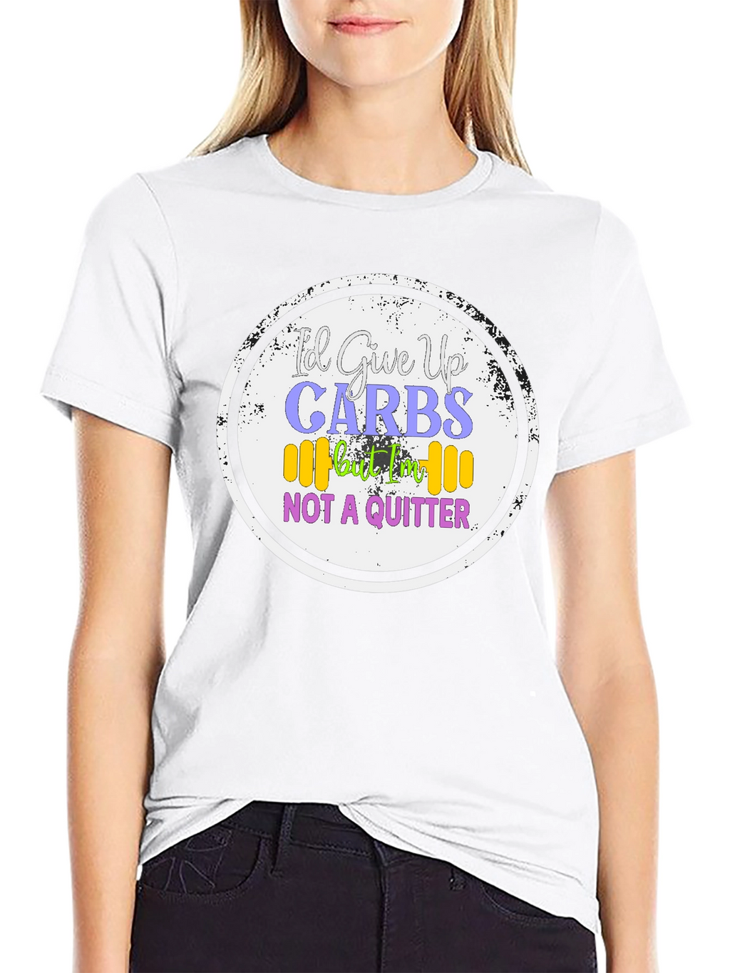 Id Give Up Carbs T-Shirt - Gym & Fitness