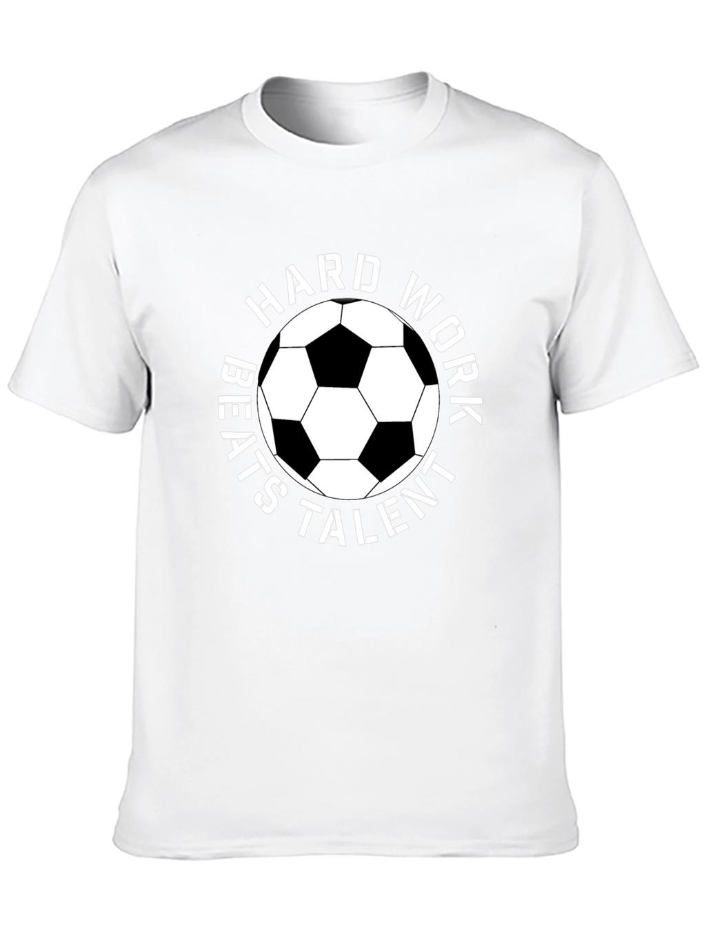 Hard Work Beats Talent Soccer T-Shirt