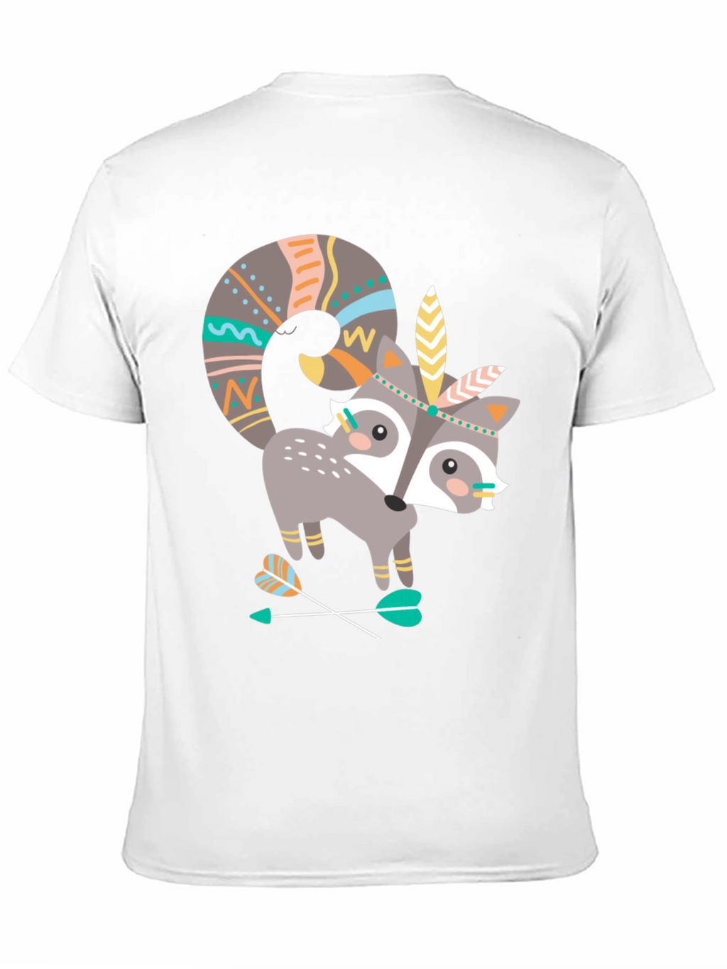 Tribal Raccoon T-Shirt