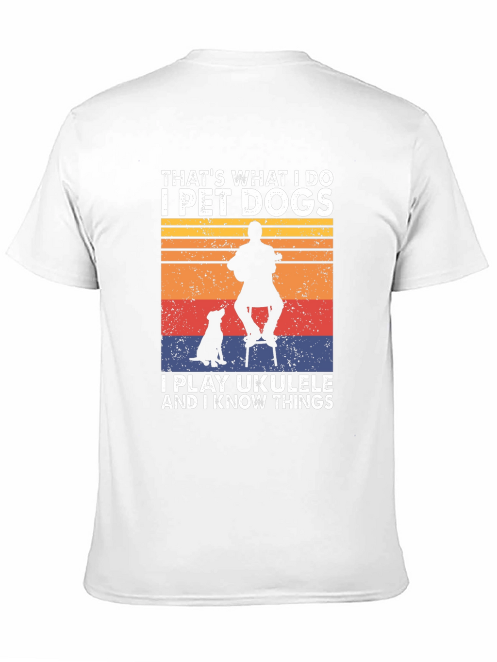 Pet Dogs & Ukulele T-Shirt - Funny Musician Tee