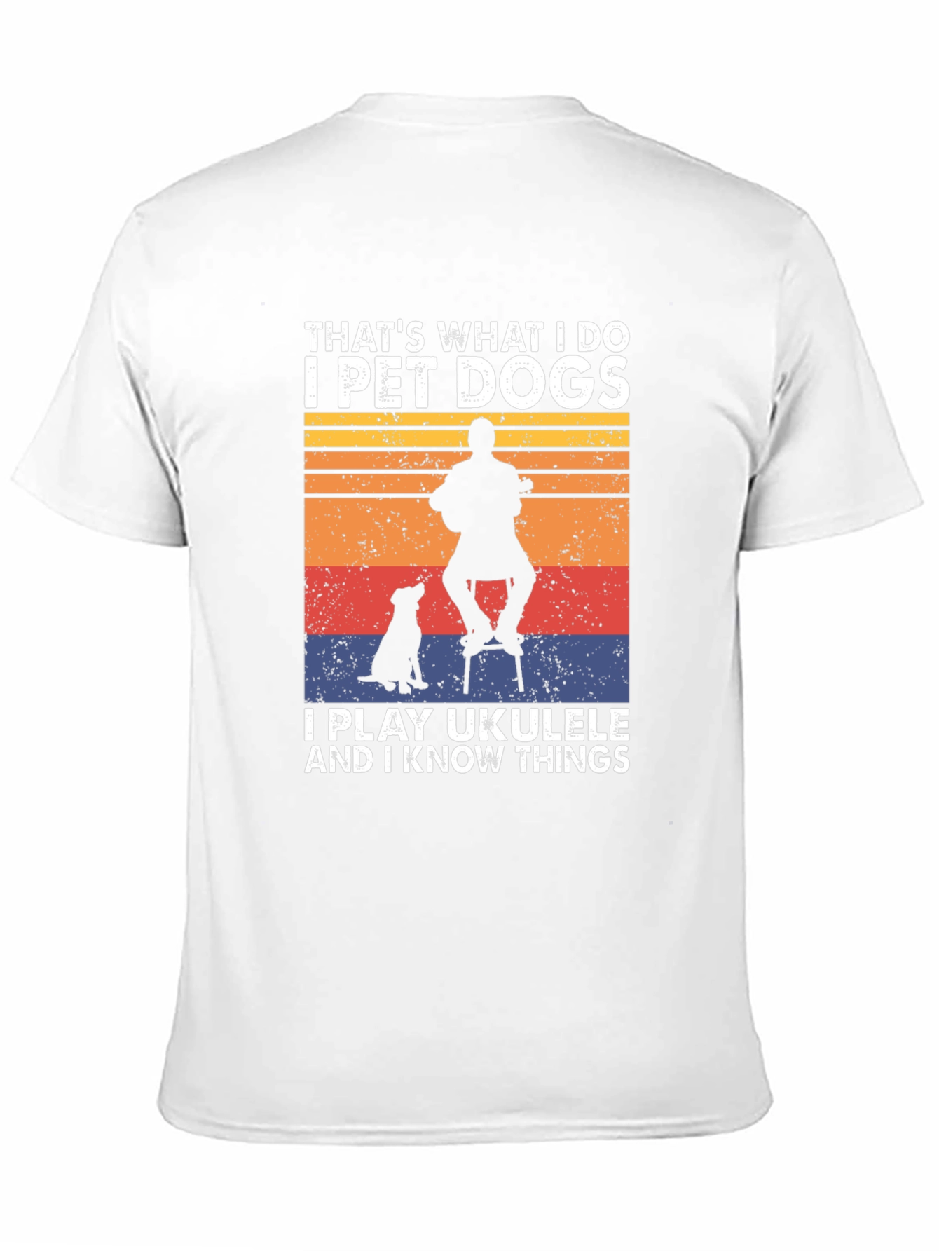 Pet Dogs & Ukulele T-Shirt - Funny Musician Tee