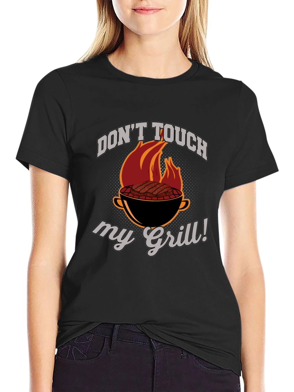 Dont Touch My Grill Graphic Tee