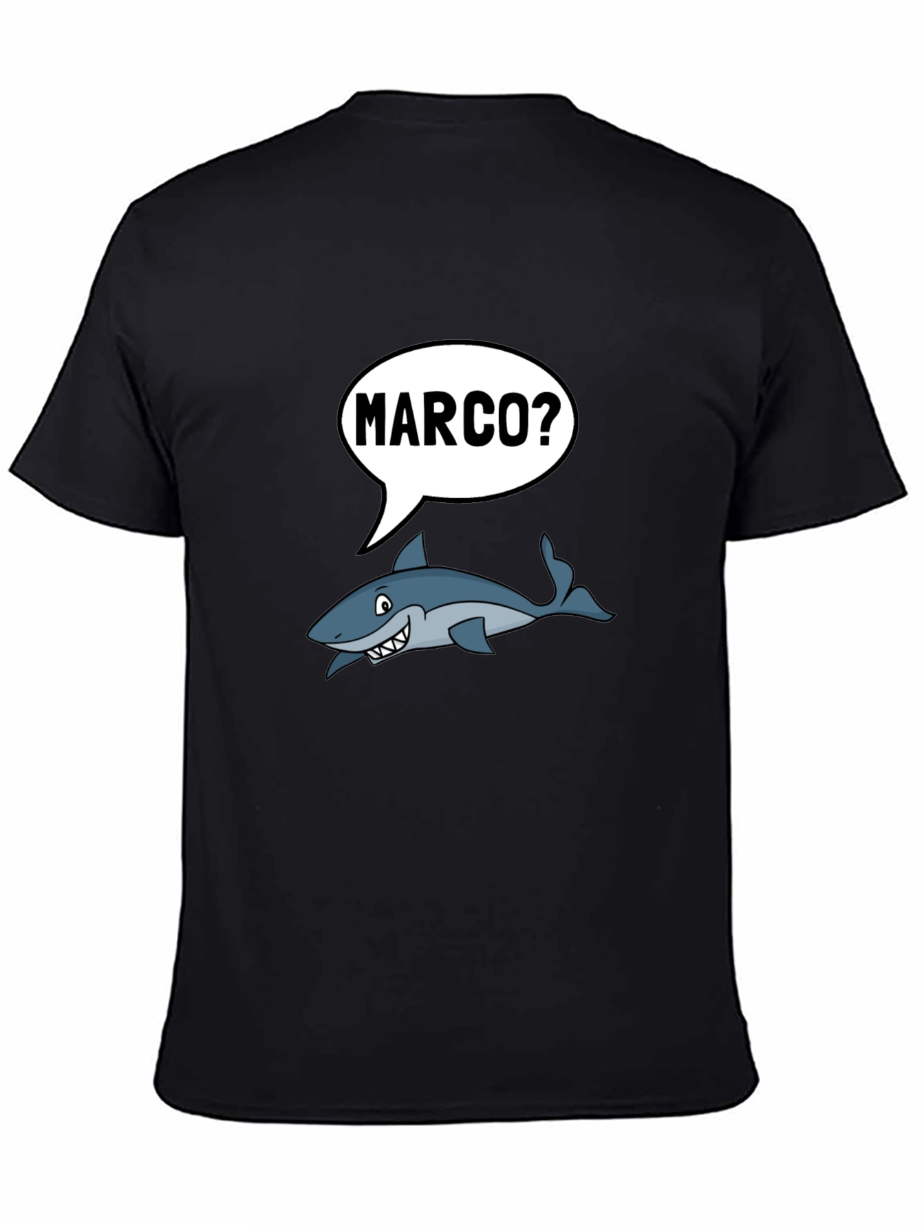 Marco Shark T-Shirt - Funny Ocean Humor Tee