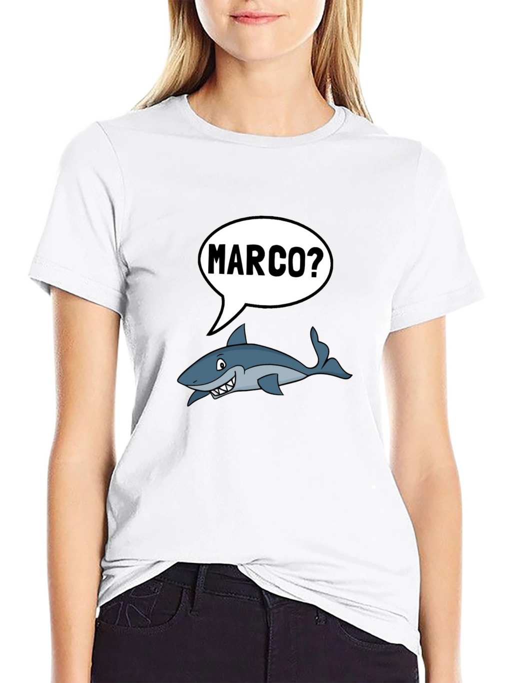 Marco Shark T-Shirt - Funny Ocean Humor Tee