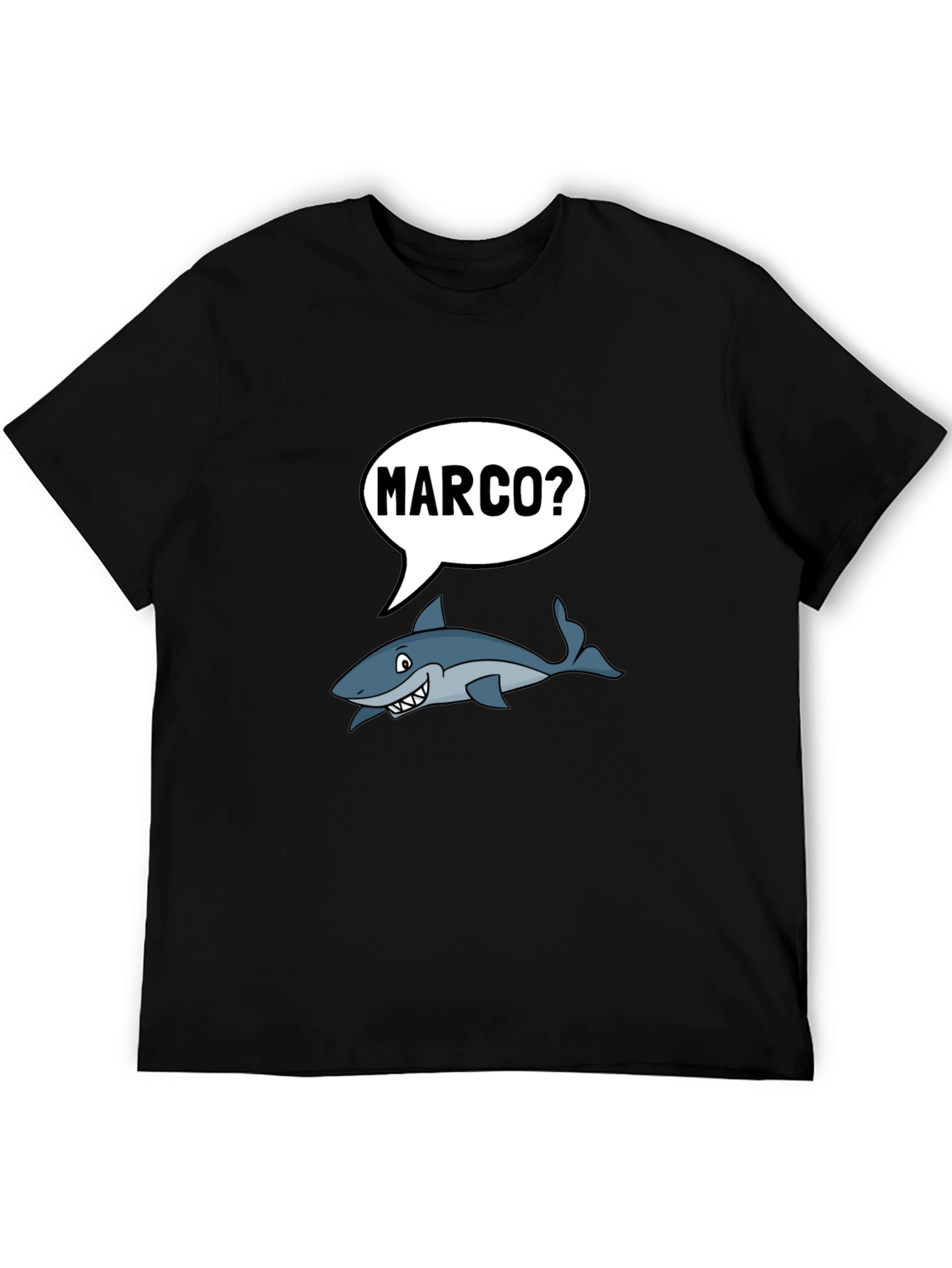 Marco Shark T-Shirt - Funny Ocean Humor Tee
