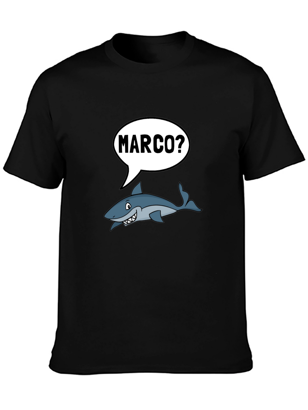 Marco Shark T-Shirt - Funny Ocean Humor Tee
