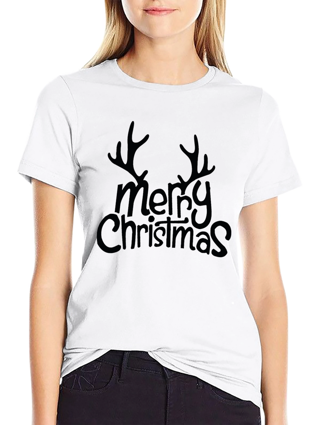 Merry Christmas T-Shirt - Festive Holiday Graphic Tee