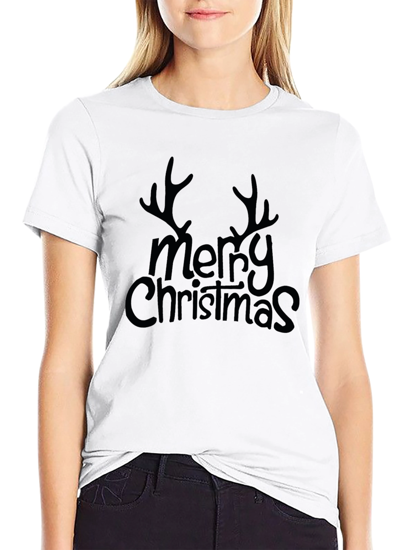 Merry Christmas T-Shirt - Festive Holiday Graphic Tee