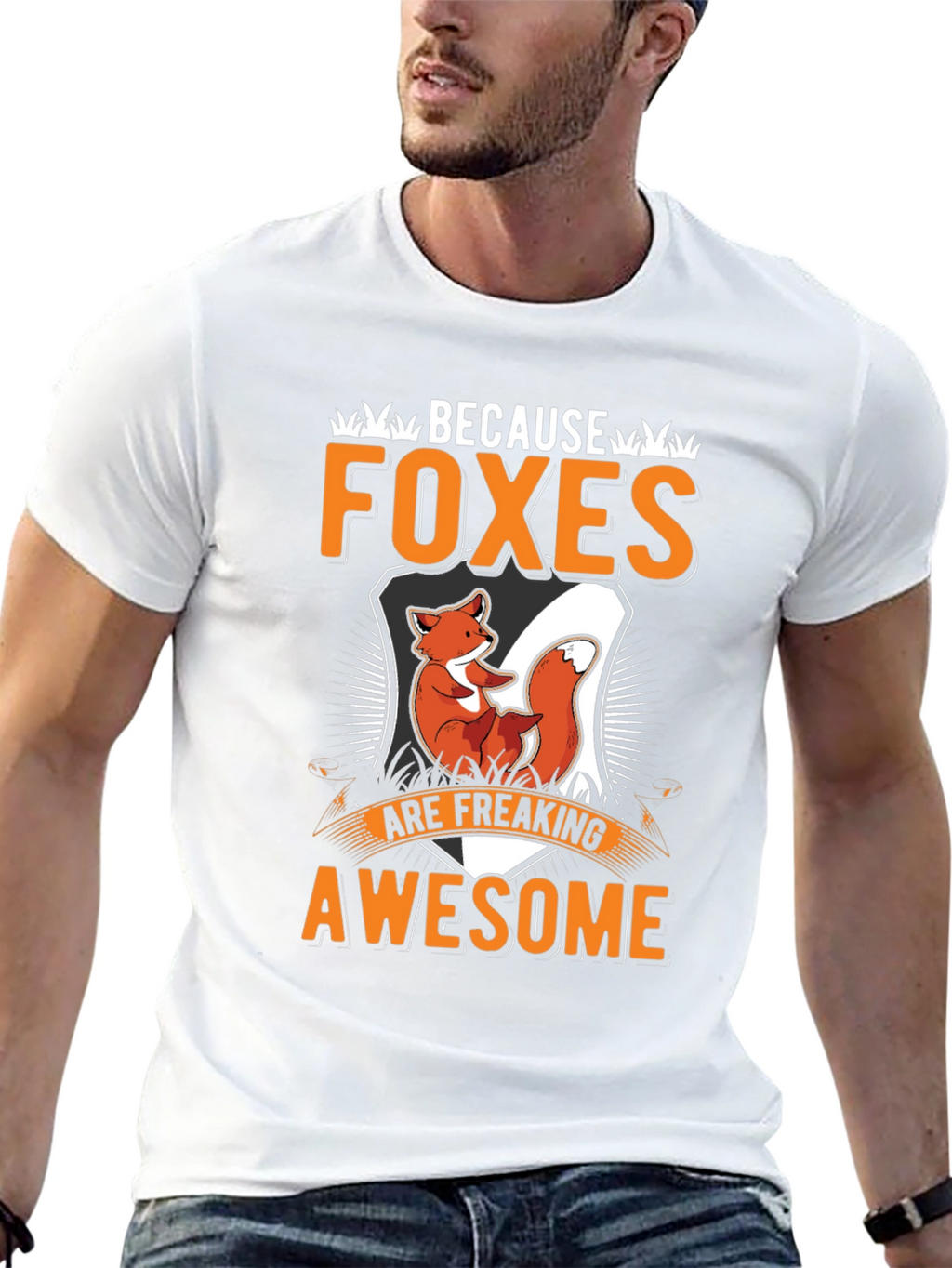 Foxes Are Freaking Awesome Graphic T-Shirt