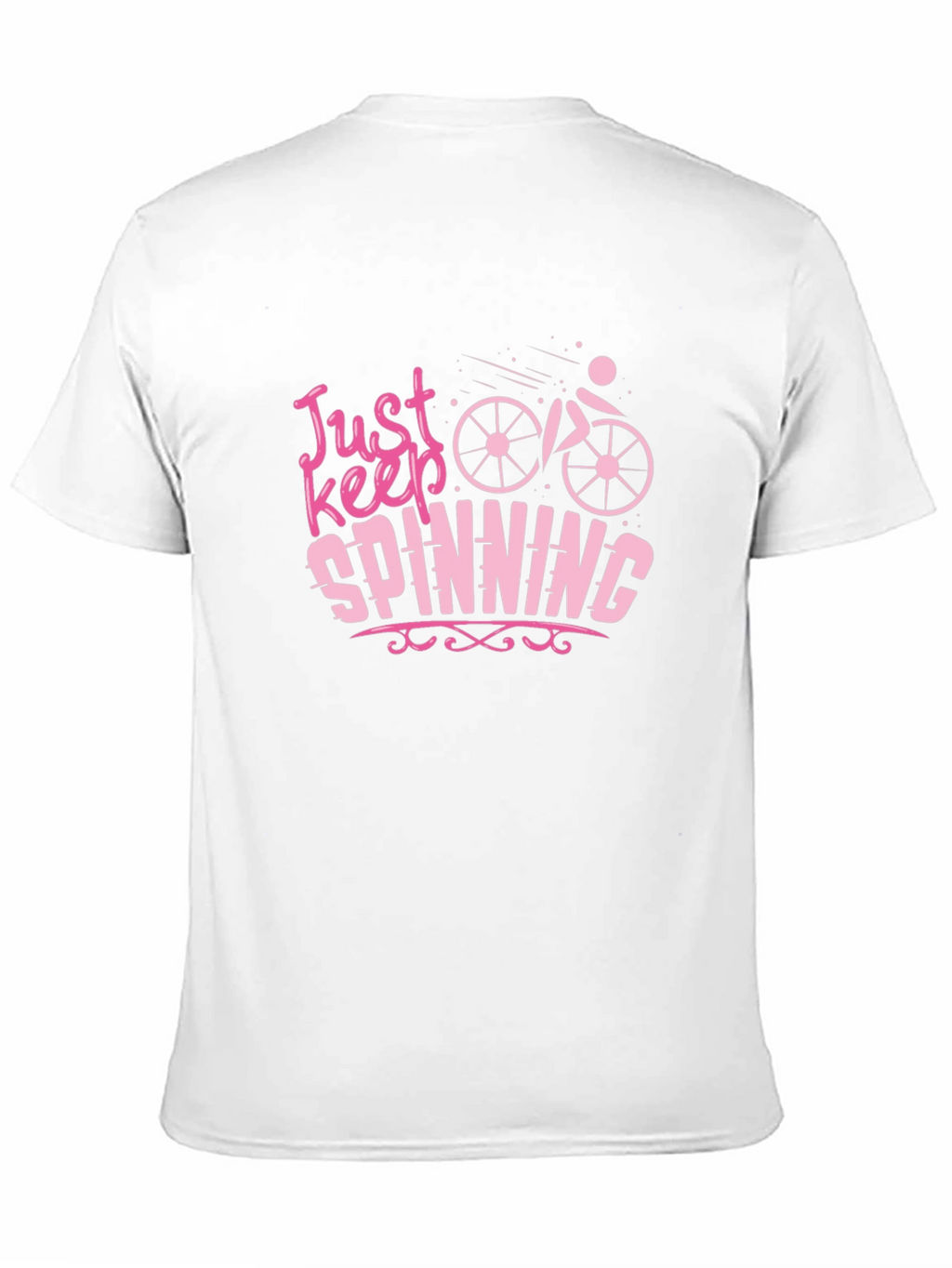 Just Keep Spinning Graphic Tee Shirt
