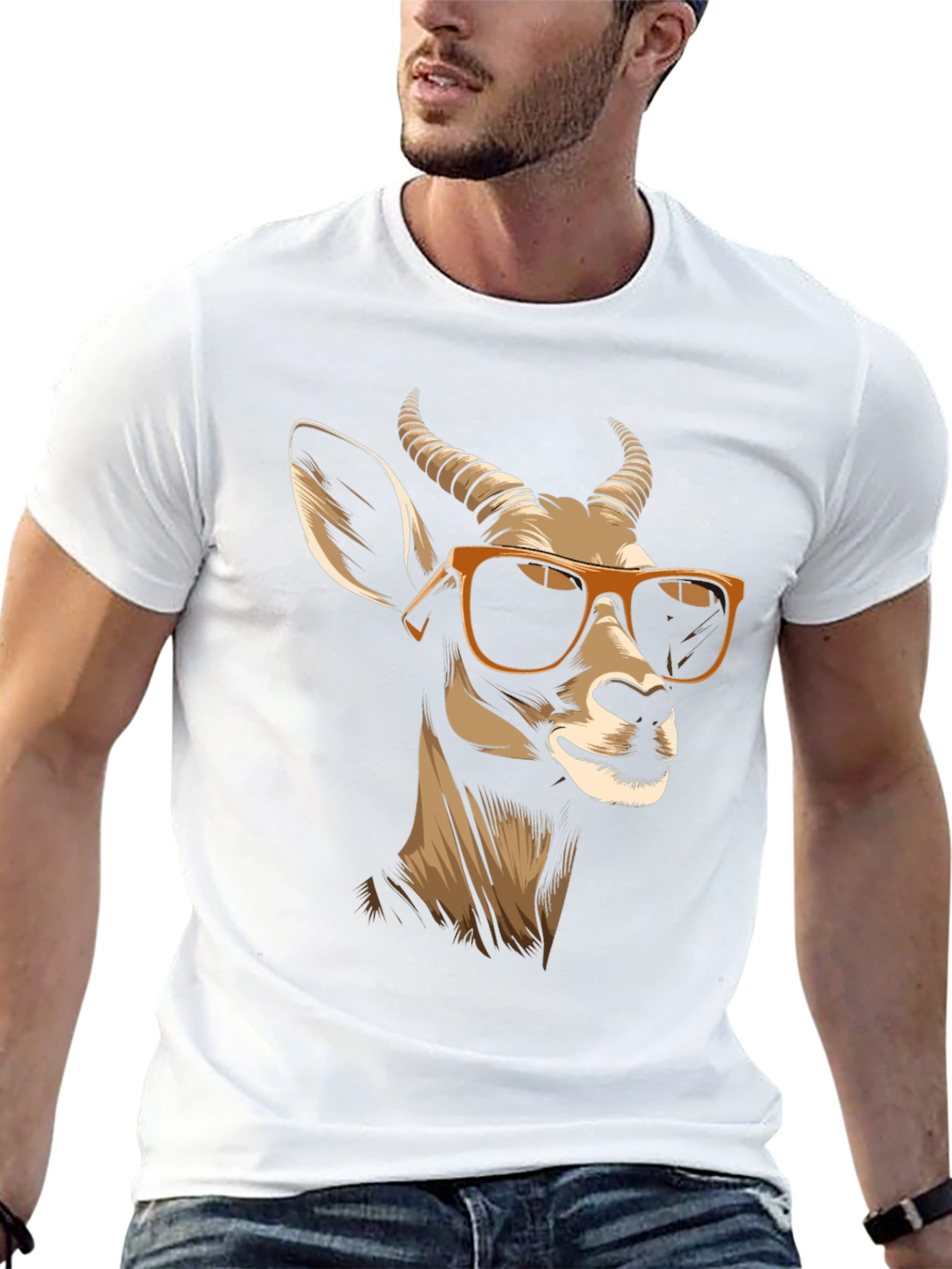 Cool Gazelle Graphic T-Shirt