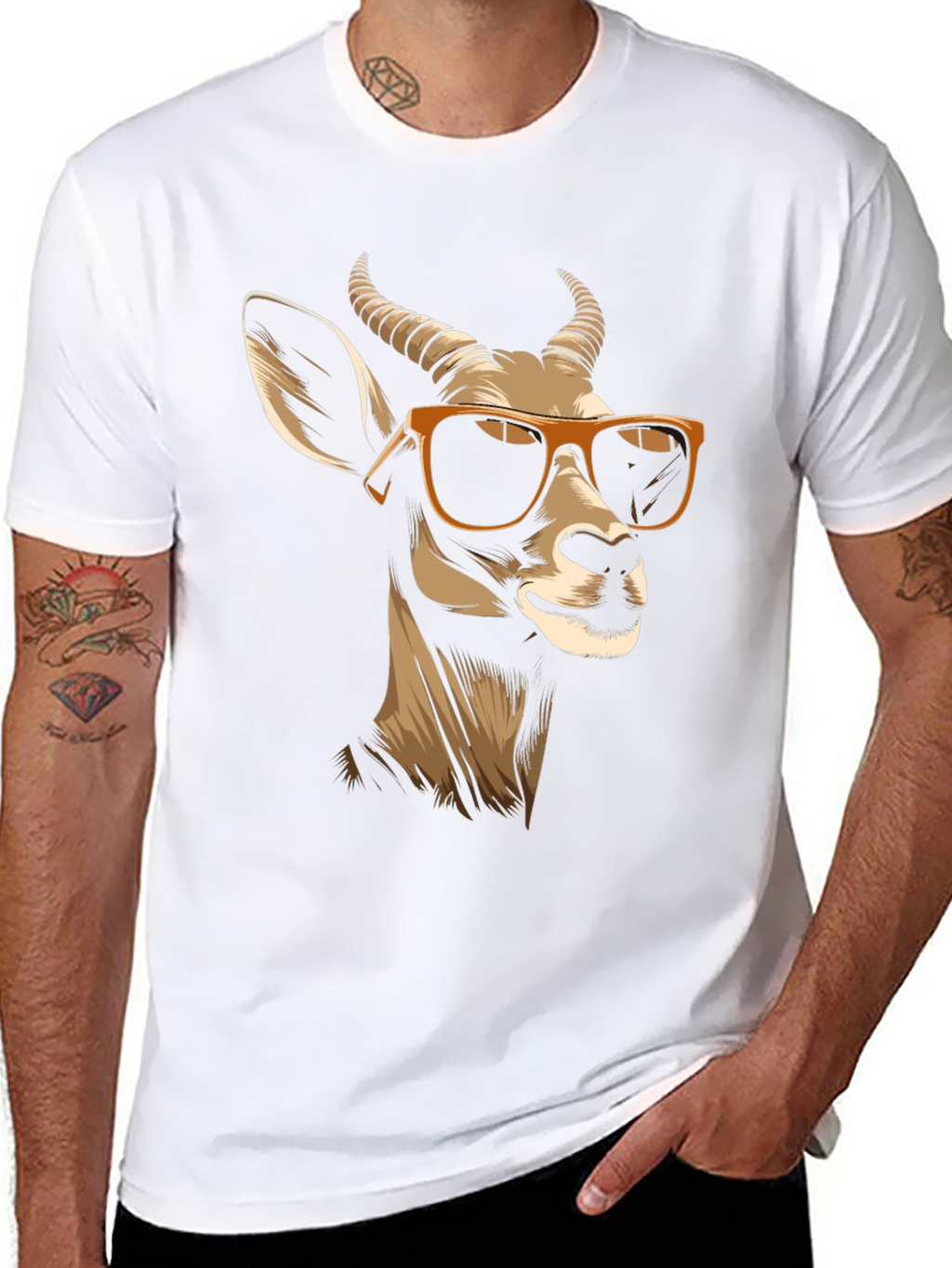 Cool Gazelle Graphic T-Shirt