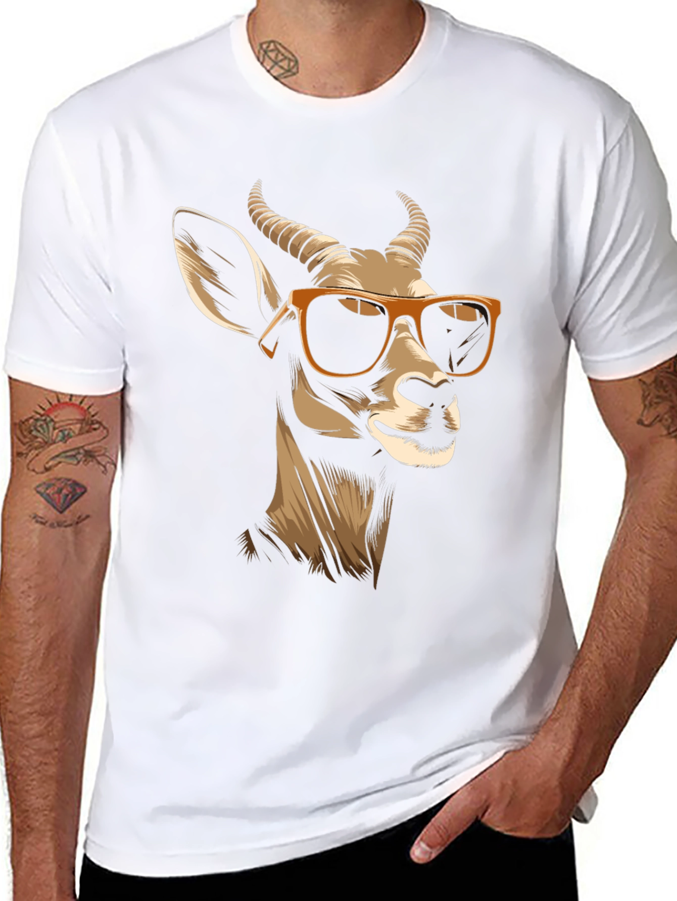Cool Gazelle Graphic T-Shirt