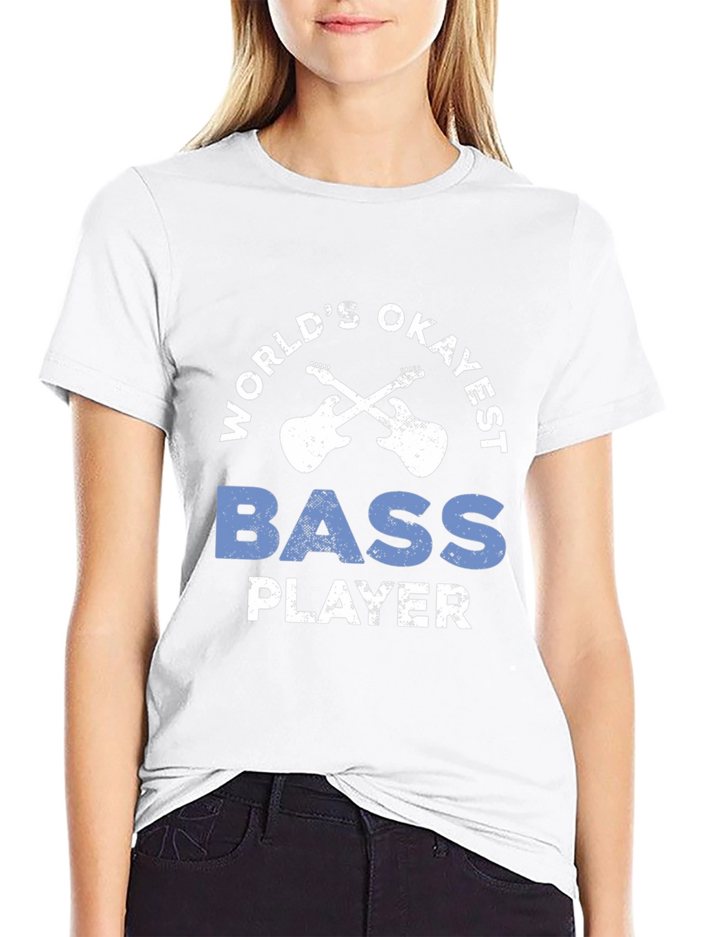 Worlds Okayest Bass Player T-Shirt
