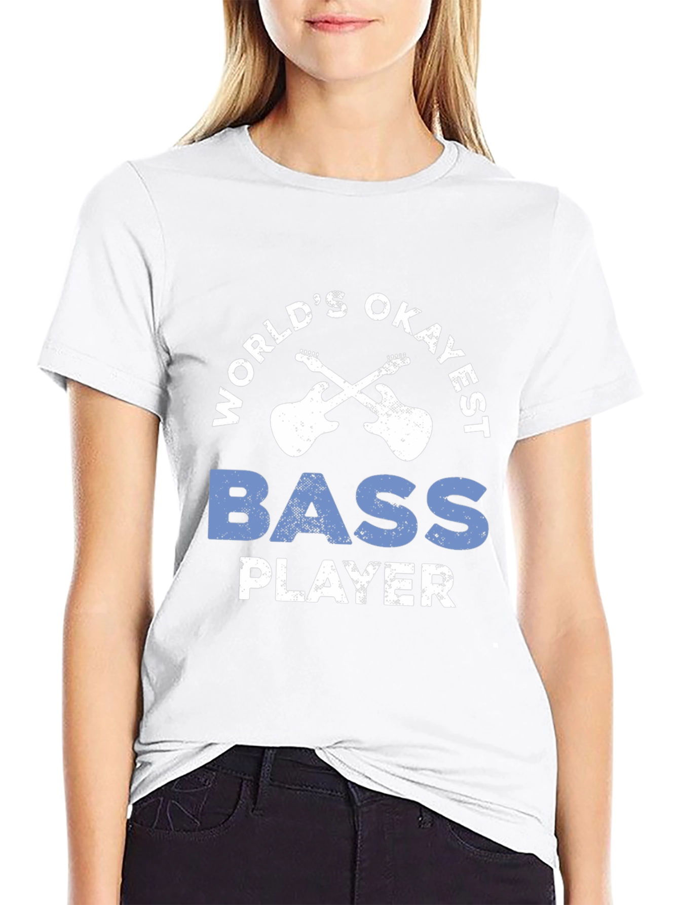Worlds Okayest Bass Player T-Shirt