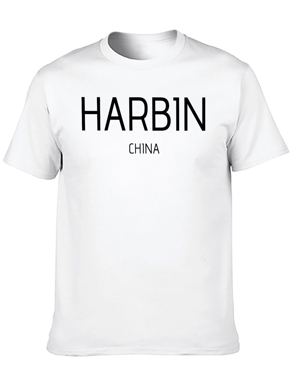 Harbin China Graphic Tee - Stylish City Pride Shirt