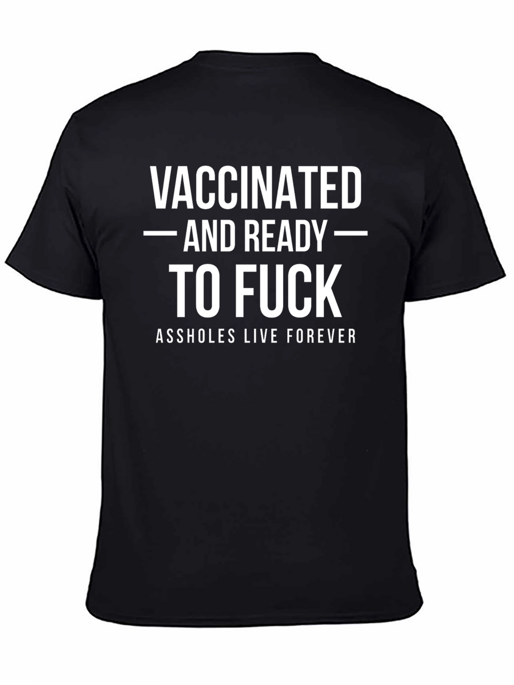 Vaccinated and Ready T-Shirt - Bold Graphic Tee