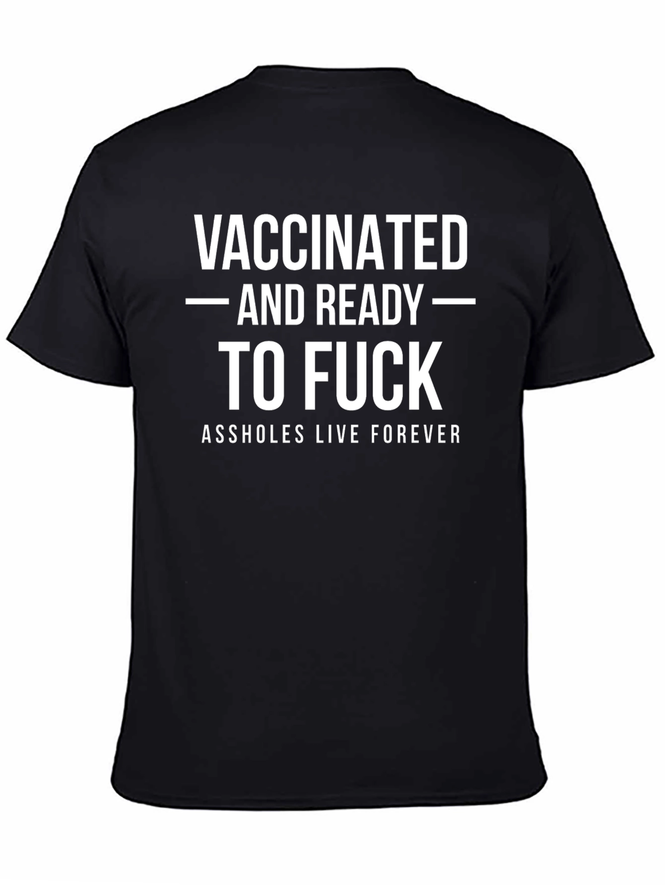 Vaccinated and Ready T-Shirt - Bold Graphic Tee