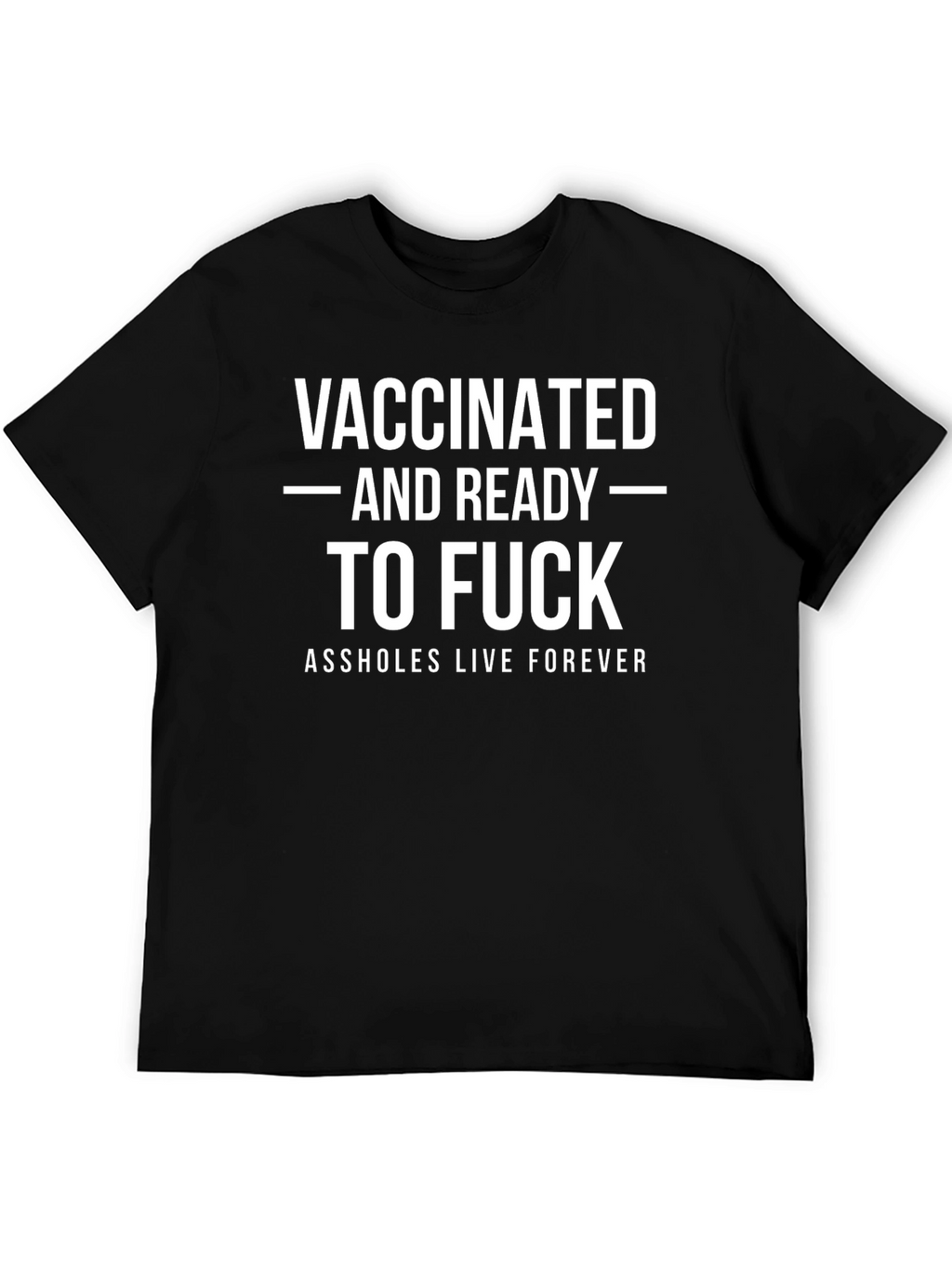 Vaccinated and Ready T-Shirt - Bold Graphic Tee