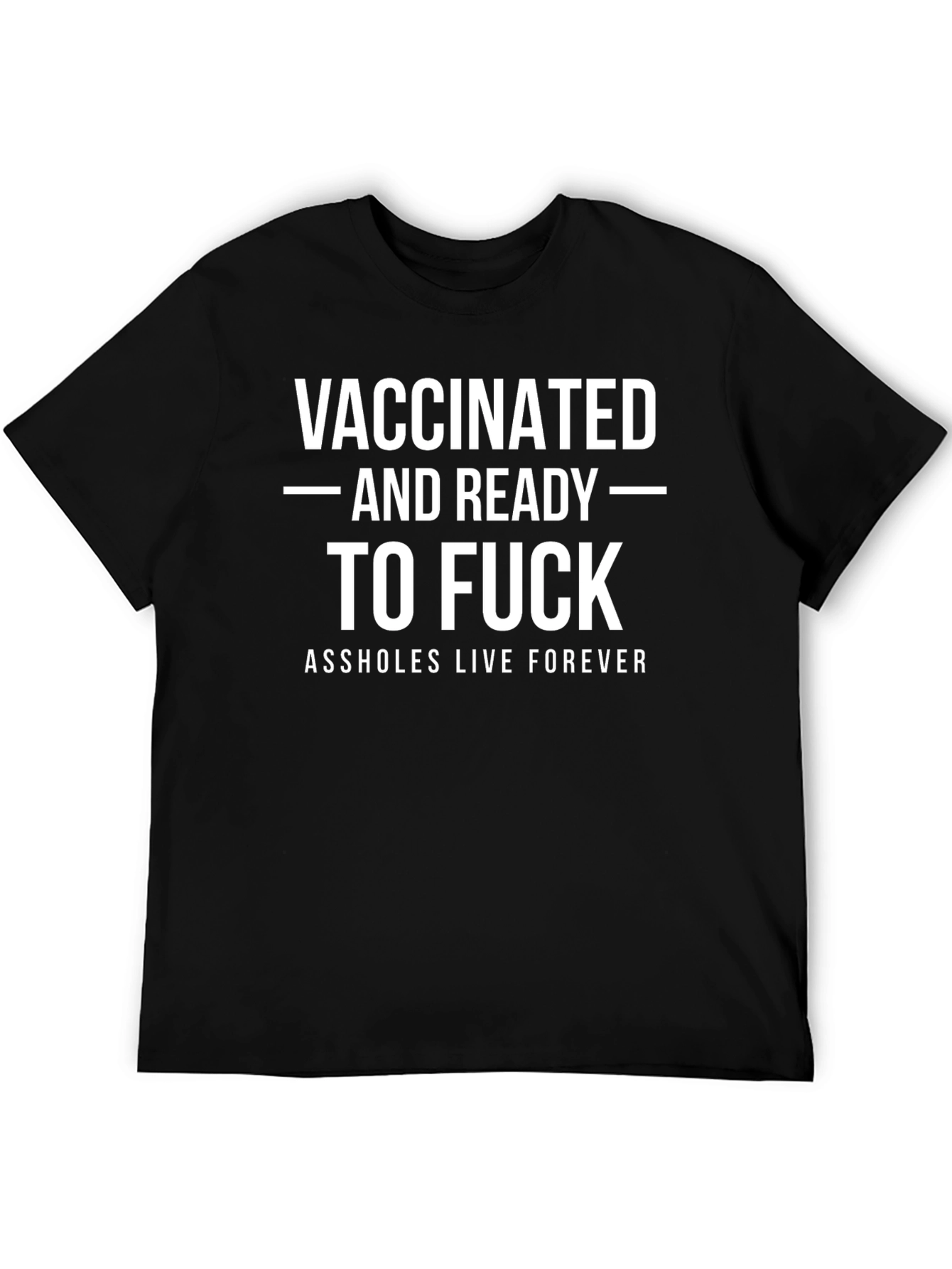 Vaccinated and Ready T-Shirt - Bold Graphic Tee