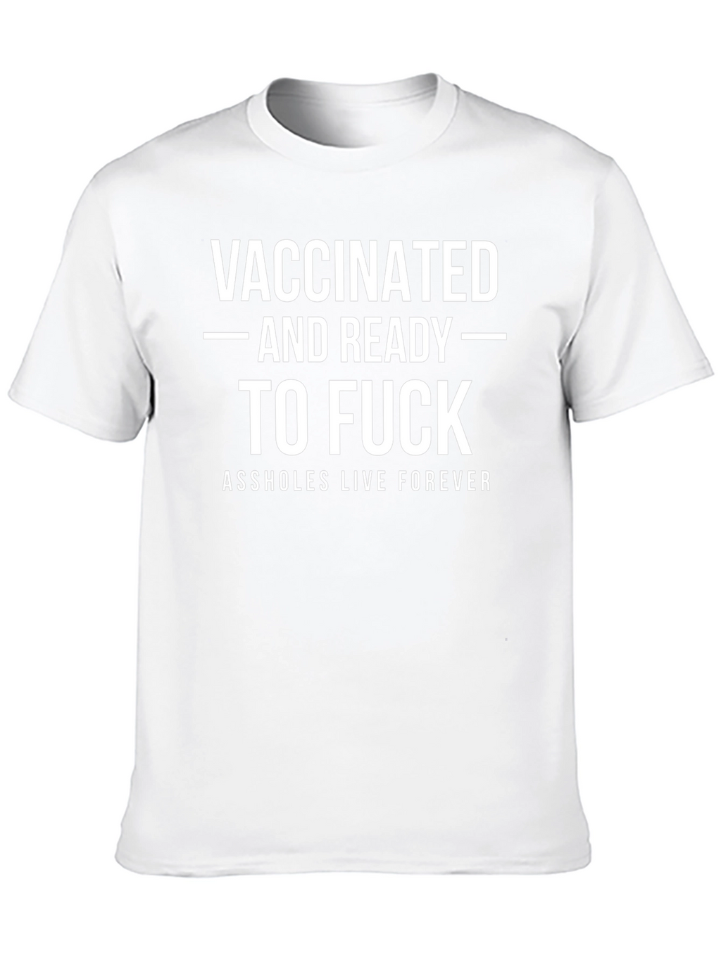 Vaccinated and Ready T-Shirt - Bold Graphic Tee
